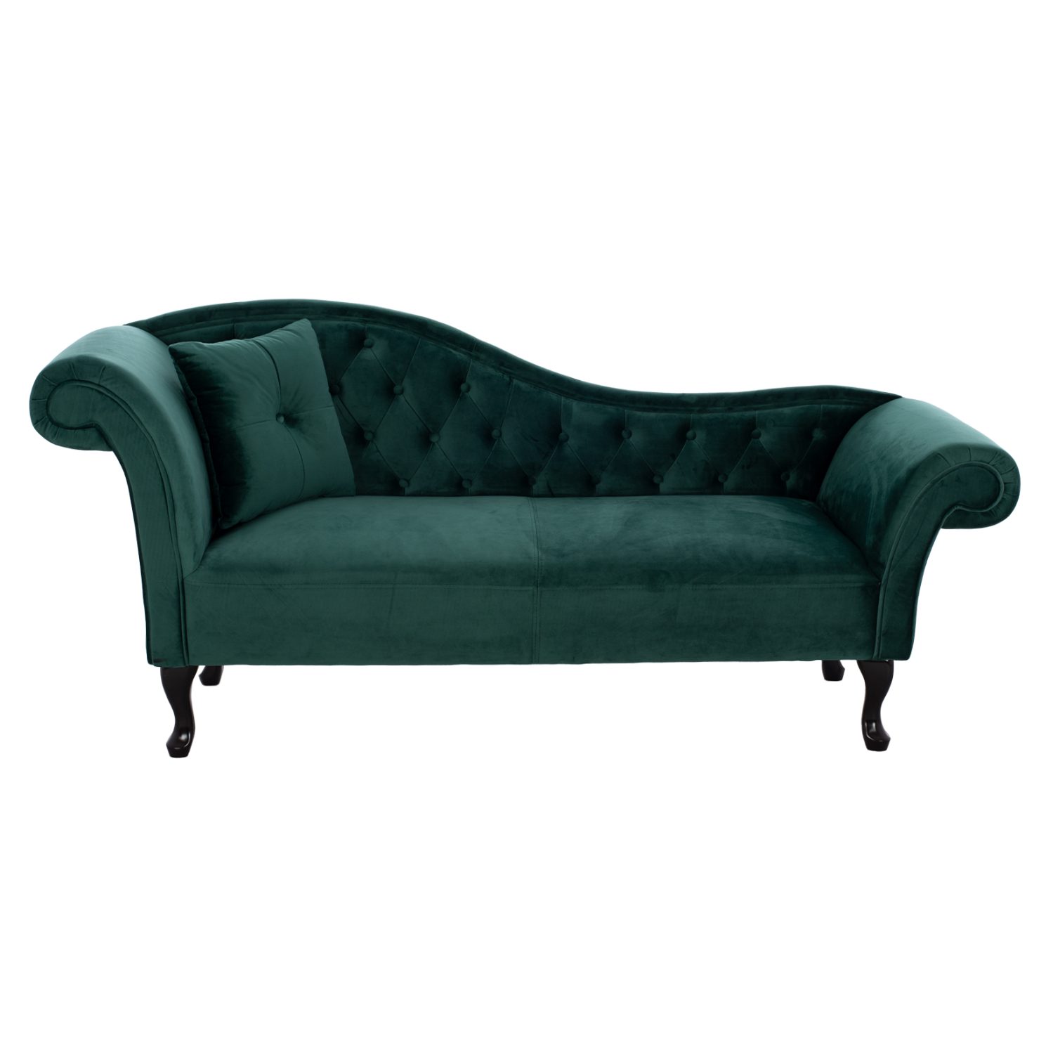 ΑΝΑΚΛΙΝΔΡΟ T.CHESTERFIELD NIOVI HM3007.03 ΚΥΠΑΡΙΣΣΙ ΒΕΛΟΥΔΟ-ΜΑΥΡΑ ΠΟΔΙΑ 187x61x82Υεκ - Image 3