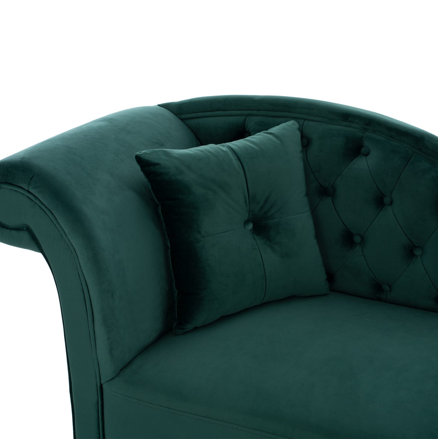 ΑΝΑΚΛΙΝΔΡΟ T.CHESTERFIELD NIOVI HM3007.03 ΚΥΠΑΡΙΣΣΙ ΒΕΛΟΥΔΟ-ΜΑΥΡΑ ΠΟΔΙΑ 187x61x82Υεκ - Image 5