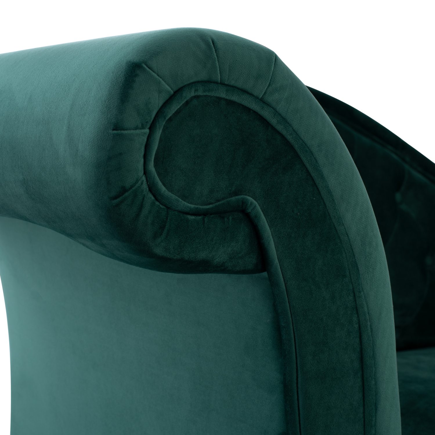 ΑΝΑΚΛΙΝΔΡΟ T.CHESTERFIELD NIOVI HM3007.03 ΚΥΠΑΡΙΣΣΙ ΒΕΛΟΥΔΟ-ΜΑΥΡΑ ΠΟΔΙΑ 187x61x82Υεκ - Image 8