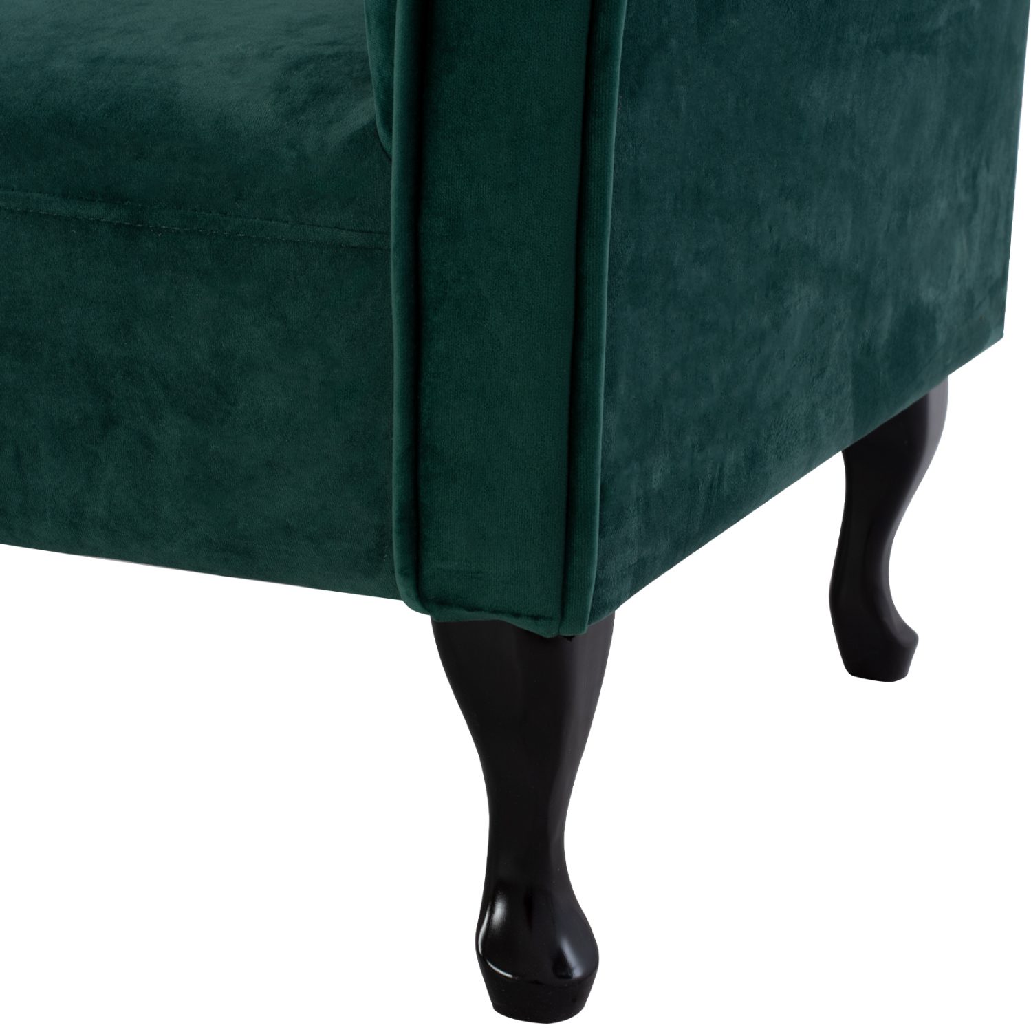 ΑΝΑΚΛΙΝΔΡΟ T.CHESTERFIELD NIOVI HM3008.03 ΚΥΠΑΡΙΣΣΙ ΒΕΛΟΥΔΟ-ΜΑΥΡΑ ΠΟΔΙΑ 187x61x82Υ - Image 8