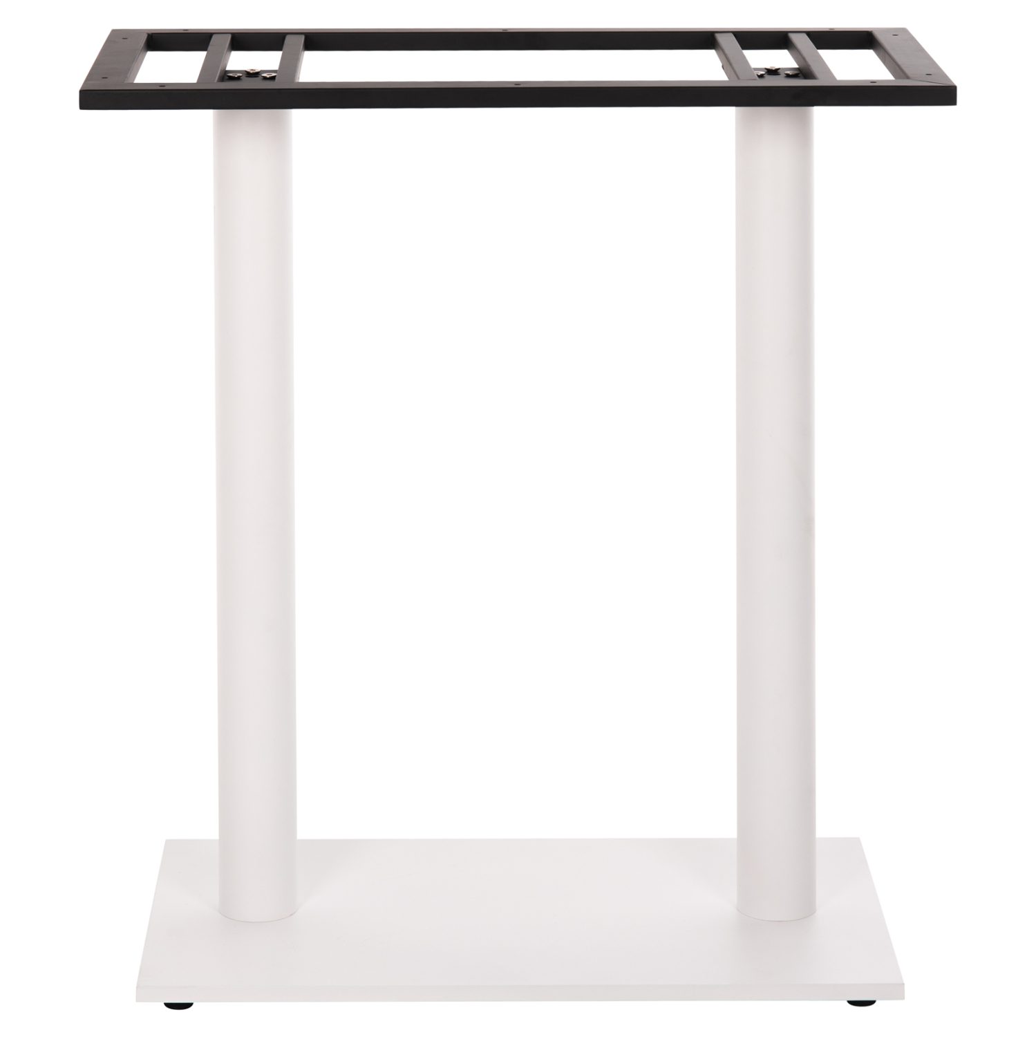 ΒΑΣΗ ΜΠΑΡ ΜΕΤΑΛΛΙΚΗ ΔΙΠΛΗ ΛΕΥΚΗ ΜΑΤ ΜΕΣΑΙΟΥ ΥΨΟΥΣ 40Χ80Χ90Υεκ. HM478.02 - Image 3