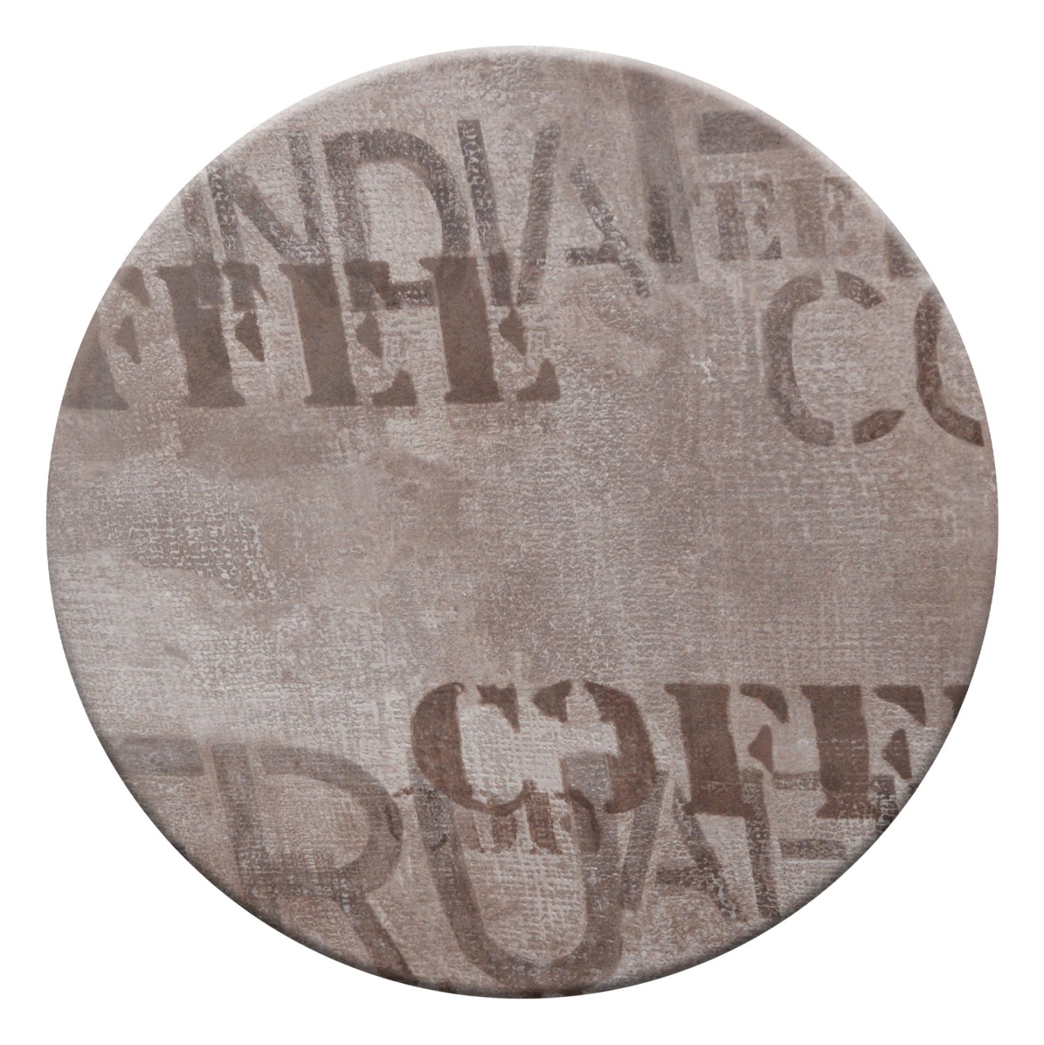ΕΠΙΦΑΝΕΙΑ ΤΡΑΠΕΖΙΟΥ 710 WERZALIT Φ70  ΣΕ COFFEE BROWN ΧΡΩΜΑ HM5228.06