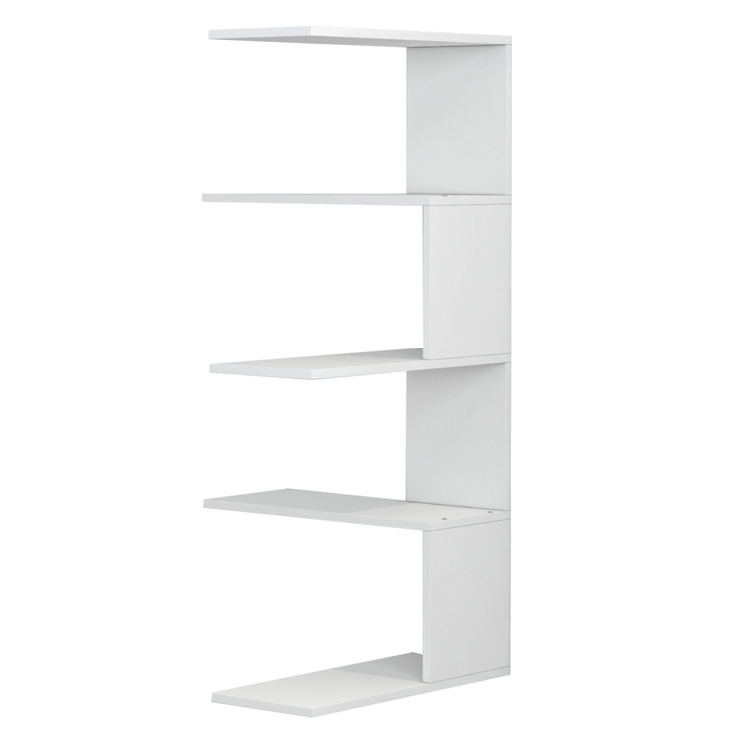 ΕΠΙΤΟΙΧΙΑ ΡΑΦΙΕΡΑ RORY HM8931.11 ΜΕΛΑΜΙΝΗ ΣΕ ΛΕΥΚΟ 22x51,5x109Υ εκ. - Image 5