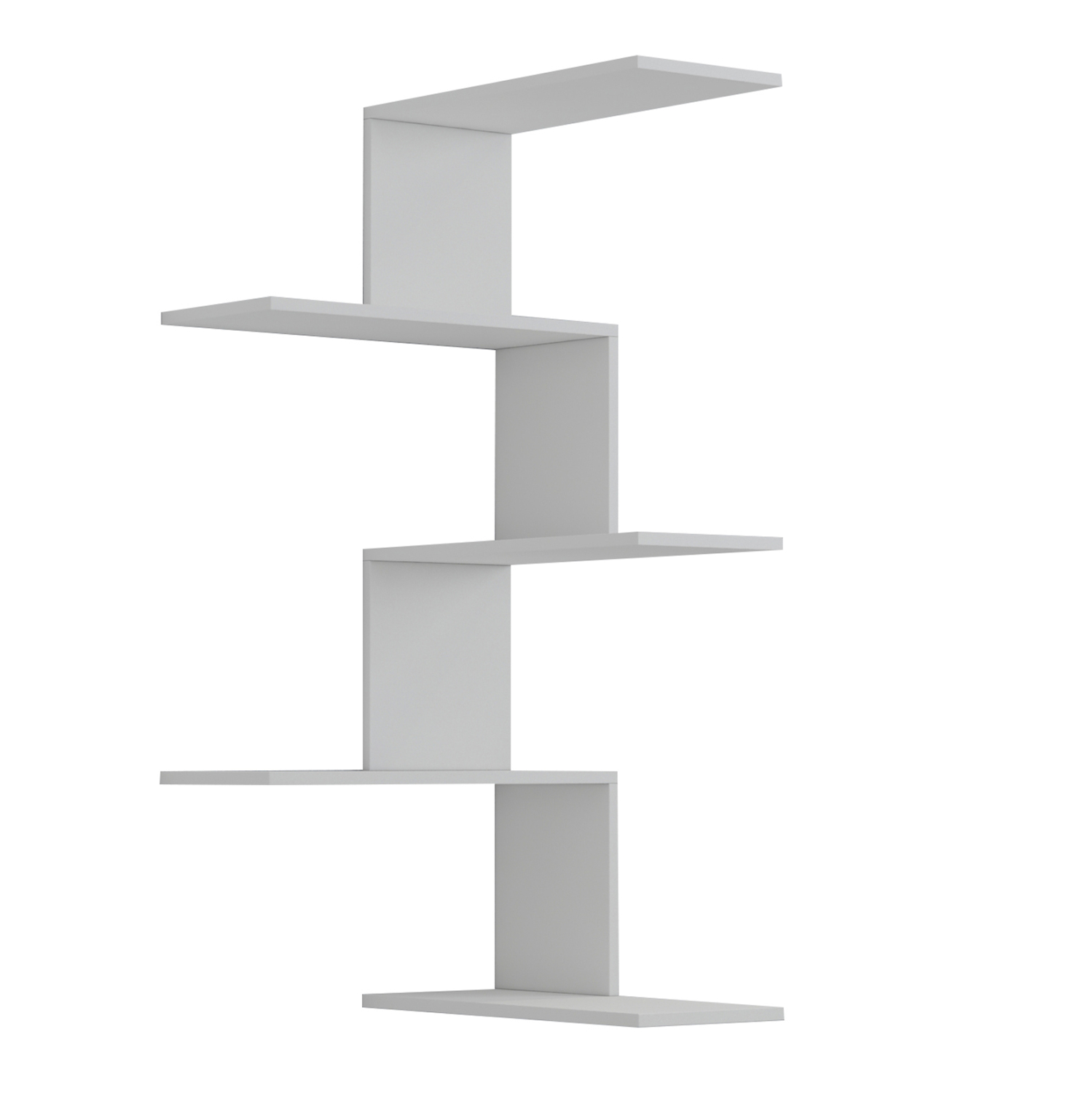 ΕΠΙΤΟΙΧΙΑ ΡΑΦΙΕΡΑ RORY HM8931.11 ΜΕΛΑΜΙΝΗ ΣΕ ΛΕΥΚΟ 22x51,5x109Υ εκ. - Image 6