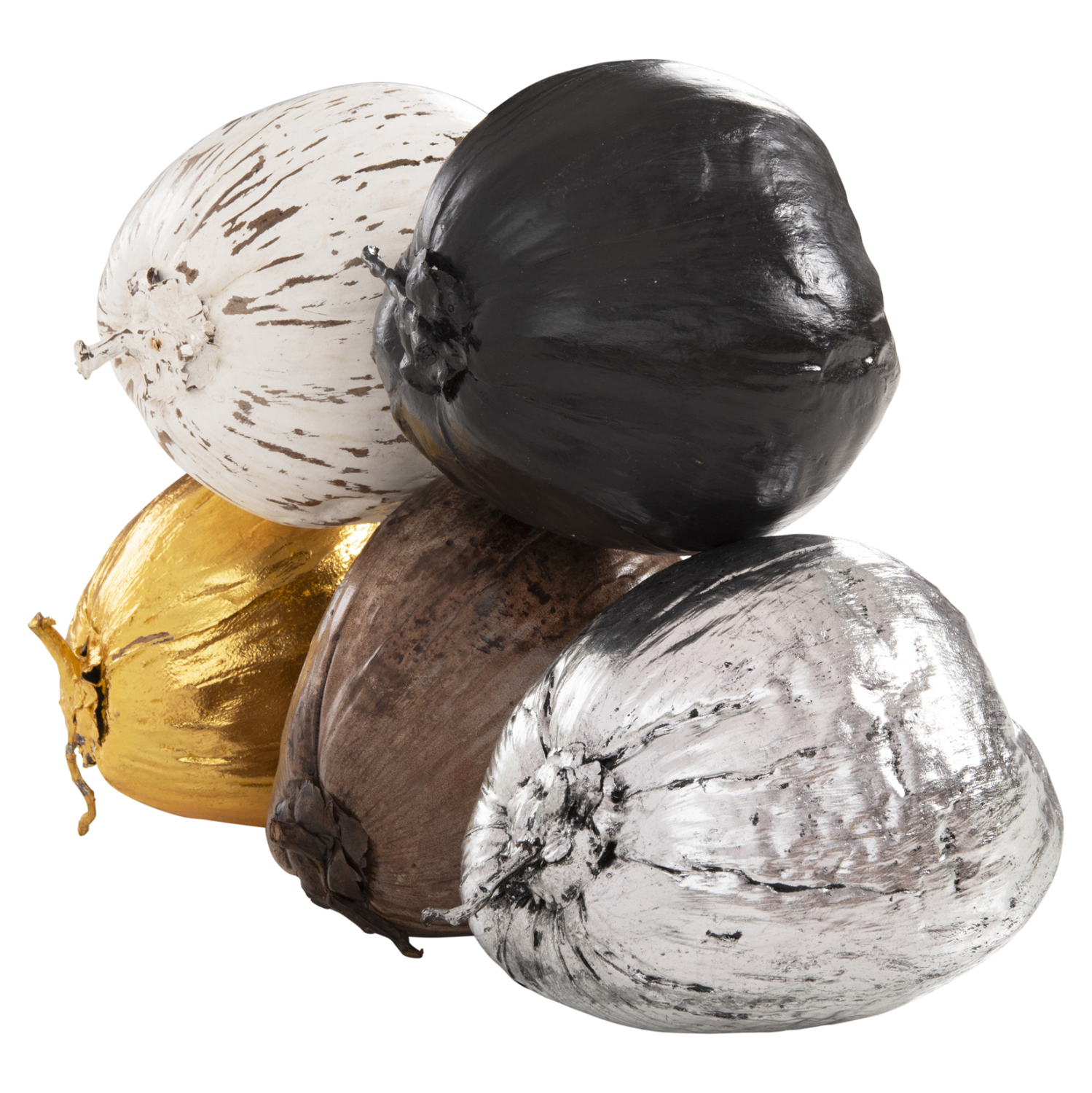 ΕΠΙΤΡΑΠΕΖΙΟ ΔΙΑΚΟΣΜΗΤΙΚΟ HM4326.05 ΚΑΡΥΔΑ ΣΕ ΛΕΥΚΟ ΧΡΩΜΑ 20x20x20Υεκ - Image 5