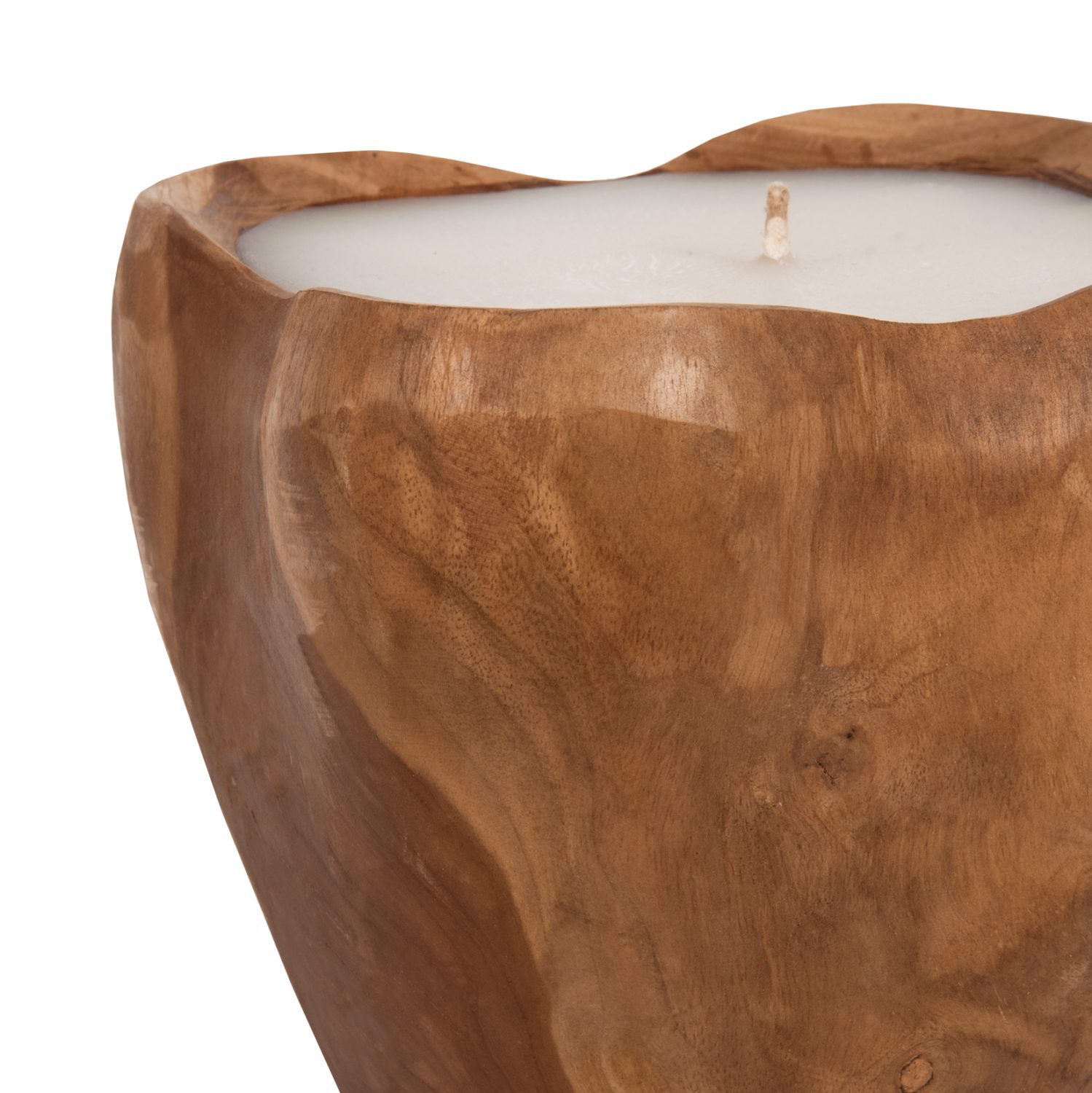 ΕΠΙΤΡΑΠΕΖΙΟ ΔΙΑΚΟΣΜΗΤΙΚΟ ΚΕΡΙ HM9625 ΡΙΖΑ ΤΕΑΚ ΜΕ ΠΑΡΑΦΙΝΗ-ΦΥΣΙΚΟ ΛΕΥΚΟ 20x20x18Υεκ. - Image 4