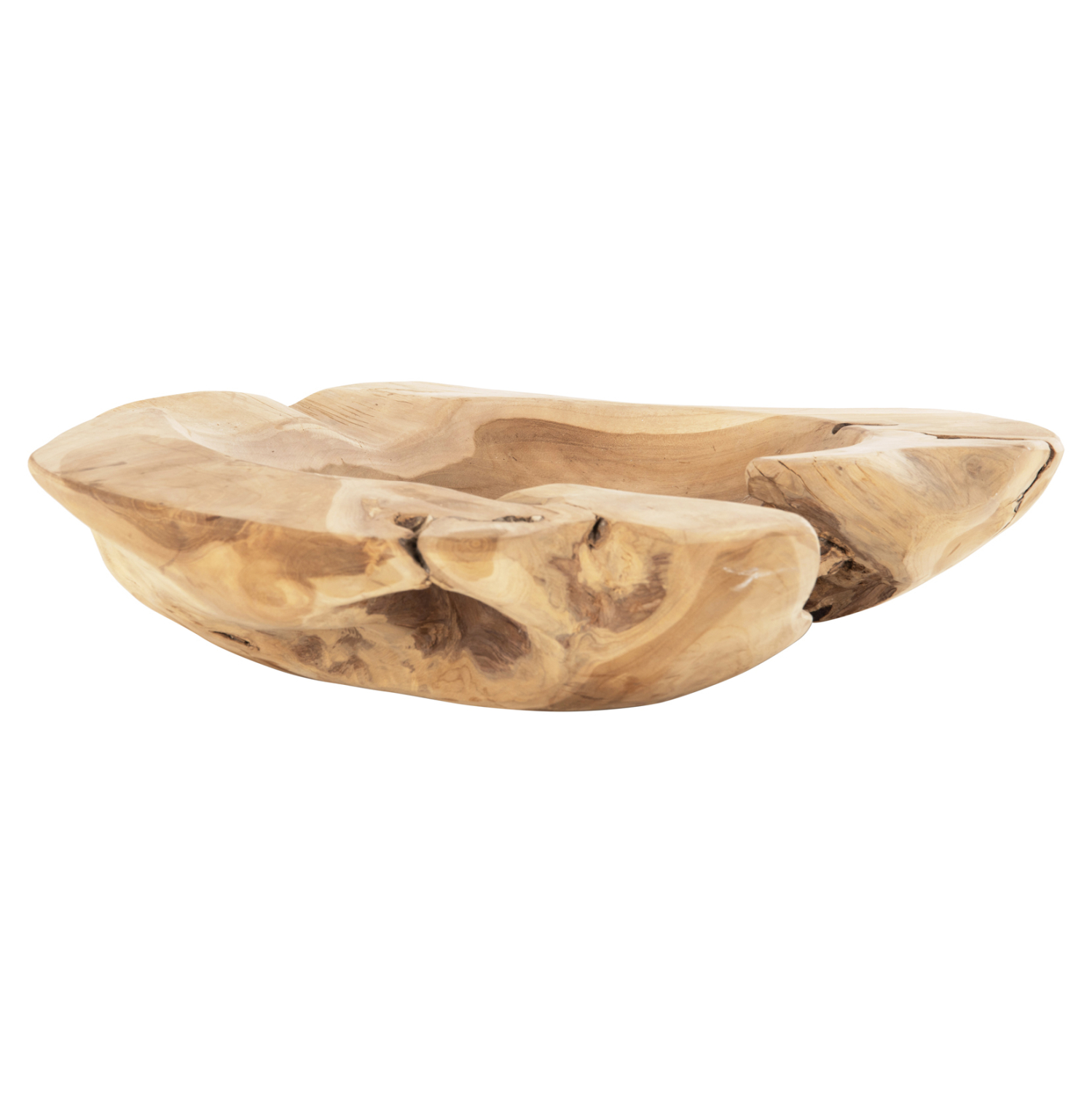 ΕΠΙΤΡΑΠΕΖΙΟ ΔΙΑΚΟΣΜΗΤΙΚΟ ΜΠΟΛ YOKI HM9795 ΞΥΛΟ ΤΕΑΚ ΣΕ ΦΥΣΙΚΟ Φ58x12Y εκ. - Image 3