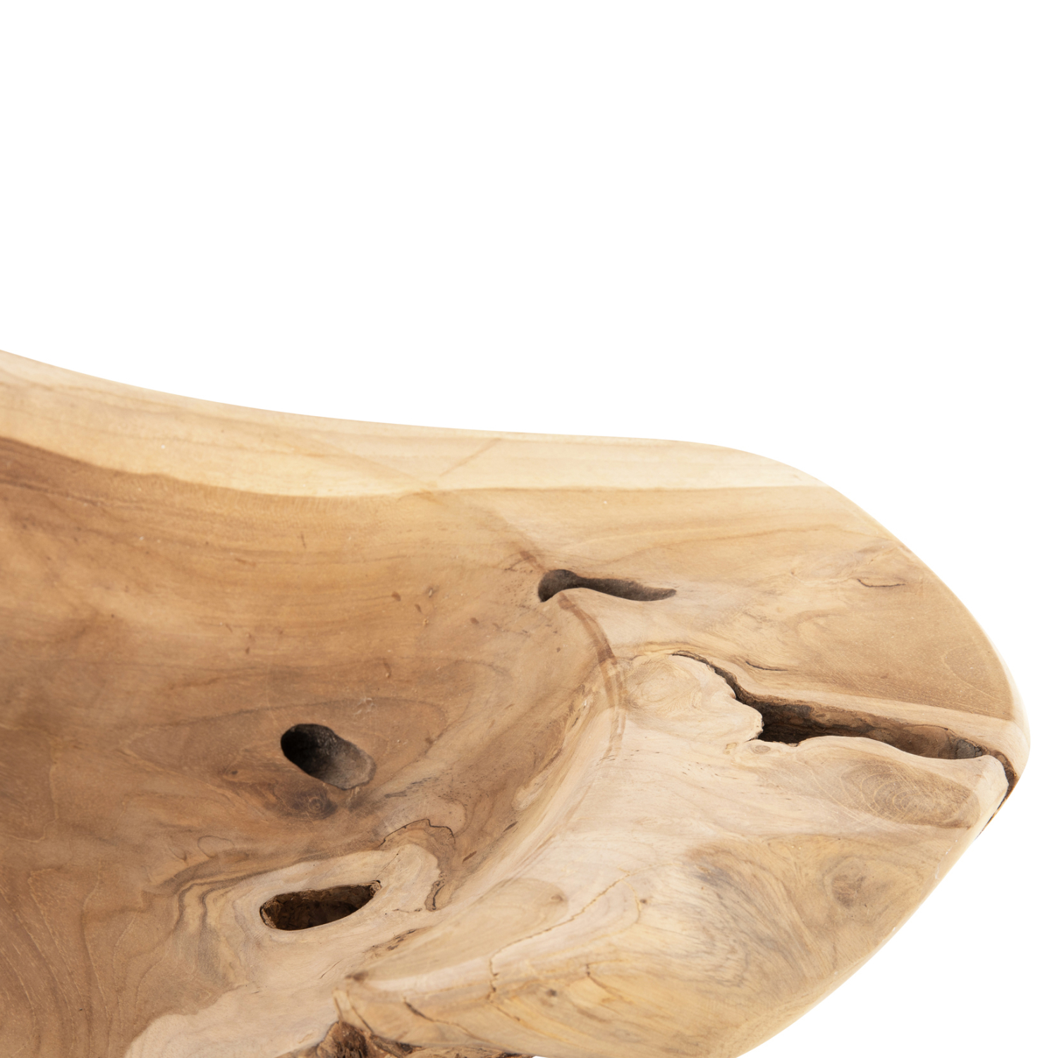 ΕΠΙΤΡΑΠΕΖΙΟ ΔΙΑΚΟΣΜΗΤΙΚΟ ΜΠΟΛ YOKI HM9795 ΞΥΛΟ ΤΕΑΚ ΣΕ ΦΥΣΙΚΟ Φ58x12Y εκ. - Image 5