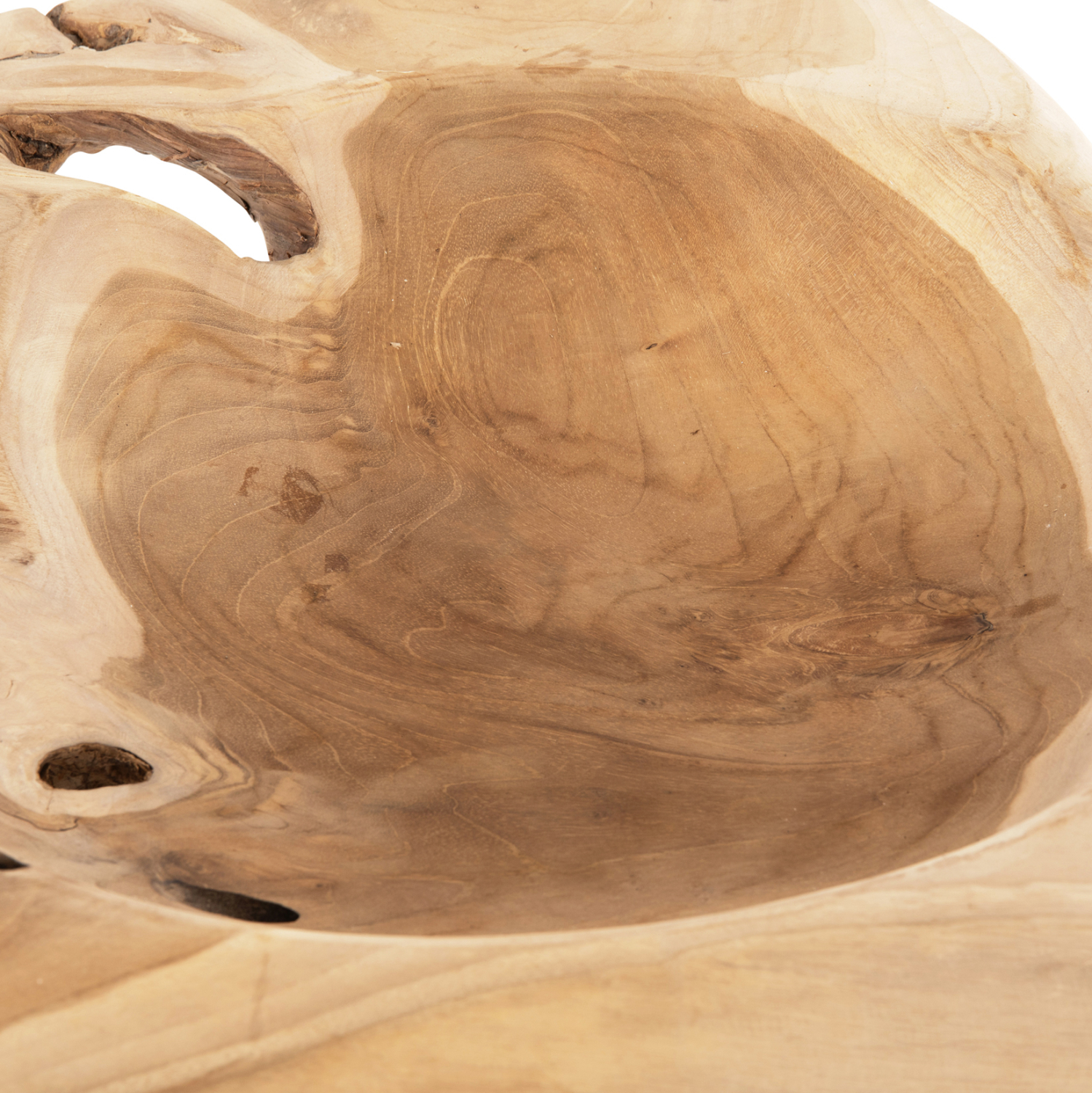 ΕΠΙΤΡΑΠΕΖΙΟ ΔΙΑΚΟΣΜΗΤΙΚΟ ΜΠΟΛ YOKI HM9795 ΞΥΛΟ ΤΕΑΚ ΣΕ ΦΥΣΙΚΟ Φ58x12Y εκ. - Image 6