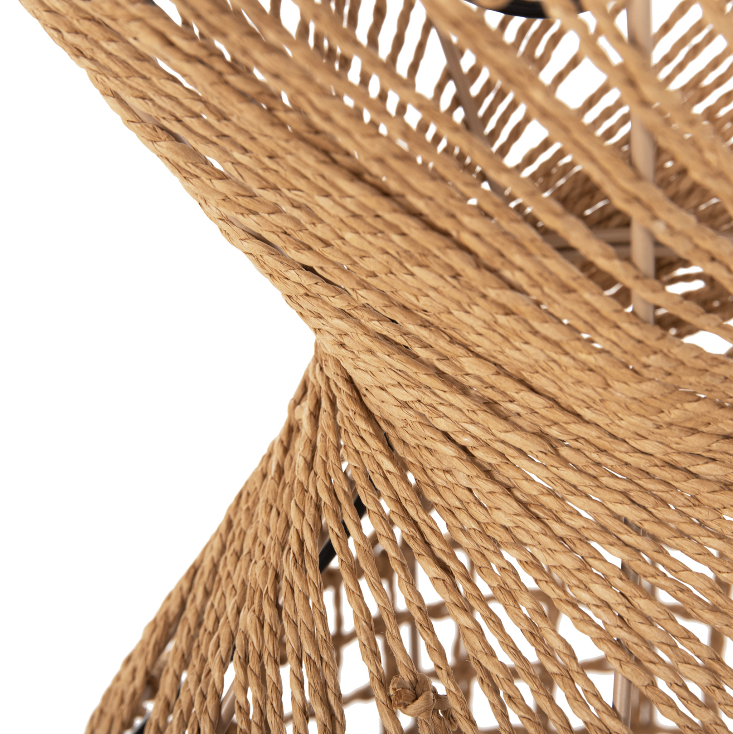 ΦΩΤΙΣΤΙΚΟ ΔΑΠΕΔΟΥ HM4358 ΜΕΤΑΛΛΟ-PAPER ROPE ΣΕ ΚΑΦΕ-2 ΛΑΜΠΕΣ Φ25x102Υεκ. - Image 7