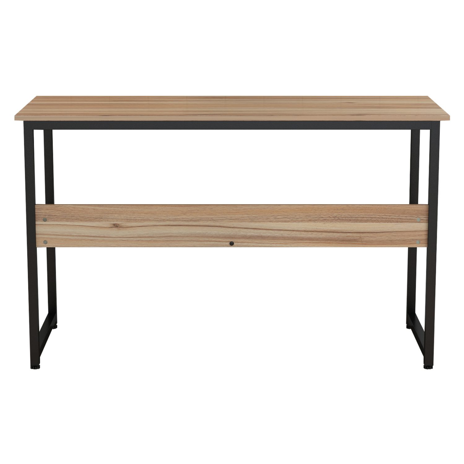 ΓΡΑΦΕΙΟ PORTIS HM2131.02 ΜΕΛΑΜΙΝΗ ΣΕ ΚΑΡΥΔΙ ΜΕ ΜΑΥΡΟ ΜΕΤΑΛΛΙΚΟ ΣΚΕΛΕΤΟ 120X50X75Υεκ. - Image 5