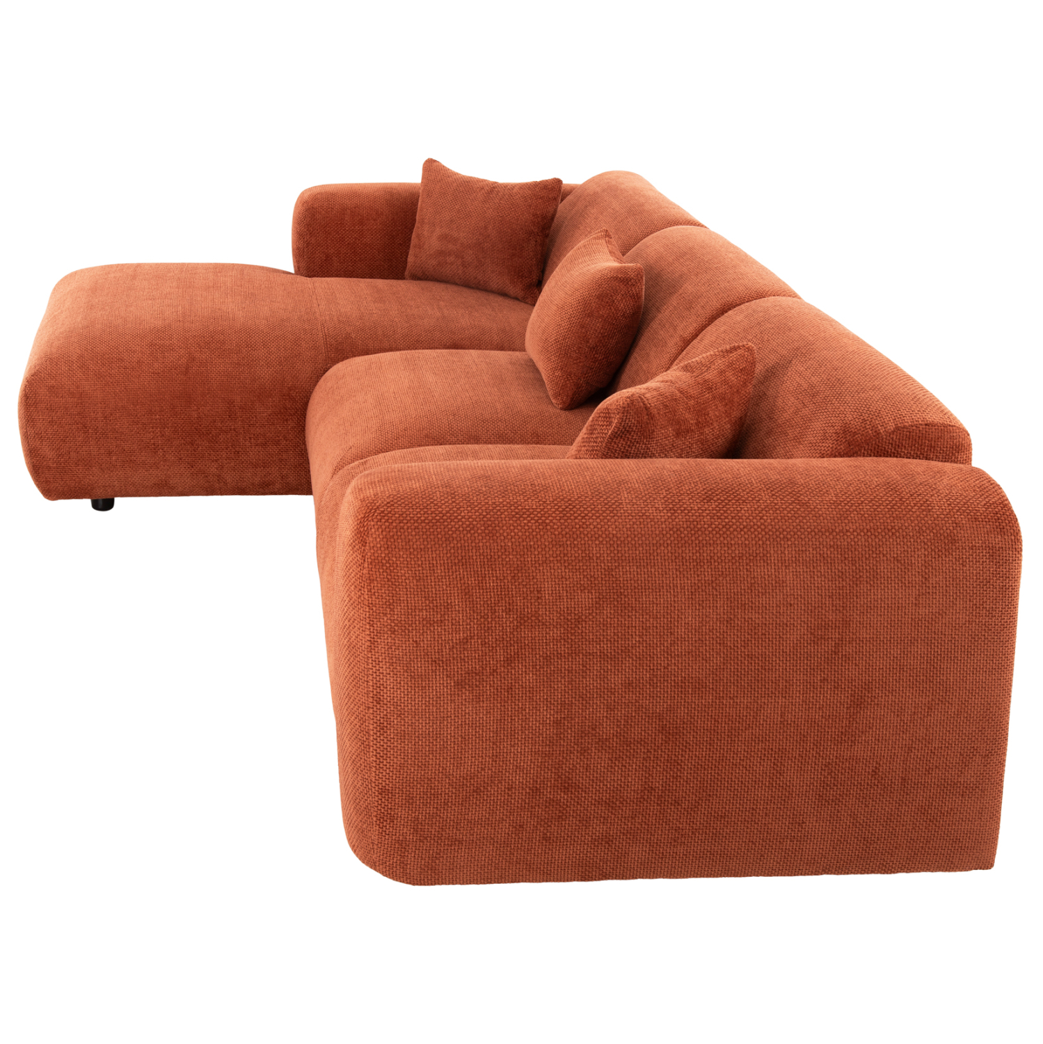 ΚΑΝΑΠΕΣ ΓΩΝΙΑ (ΑΡΙΣΤΕΡΗ) BRICKEN HM3275.03L ΚΕΡΑΜΙΔΙ ΥΦΑΣΜΑ 110-282x98-160x72Υεκ. - Image 4
