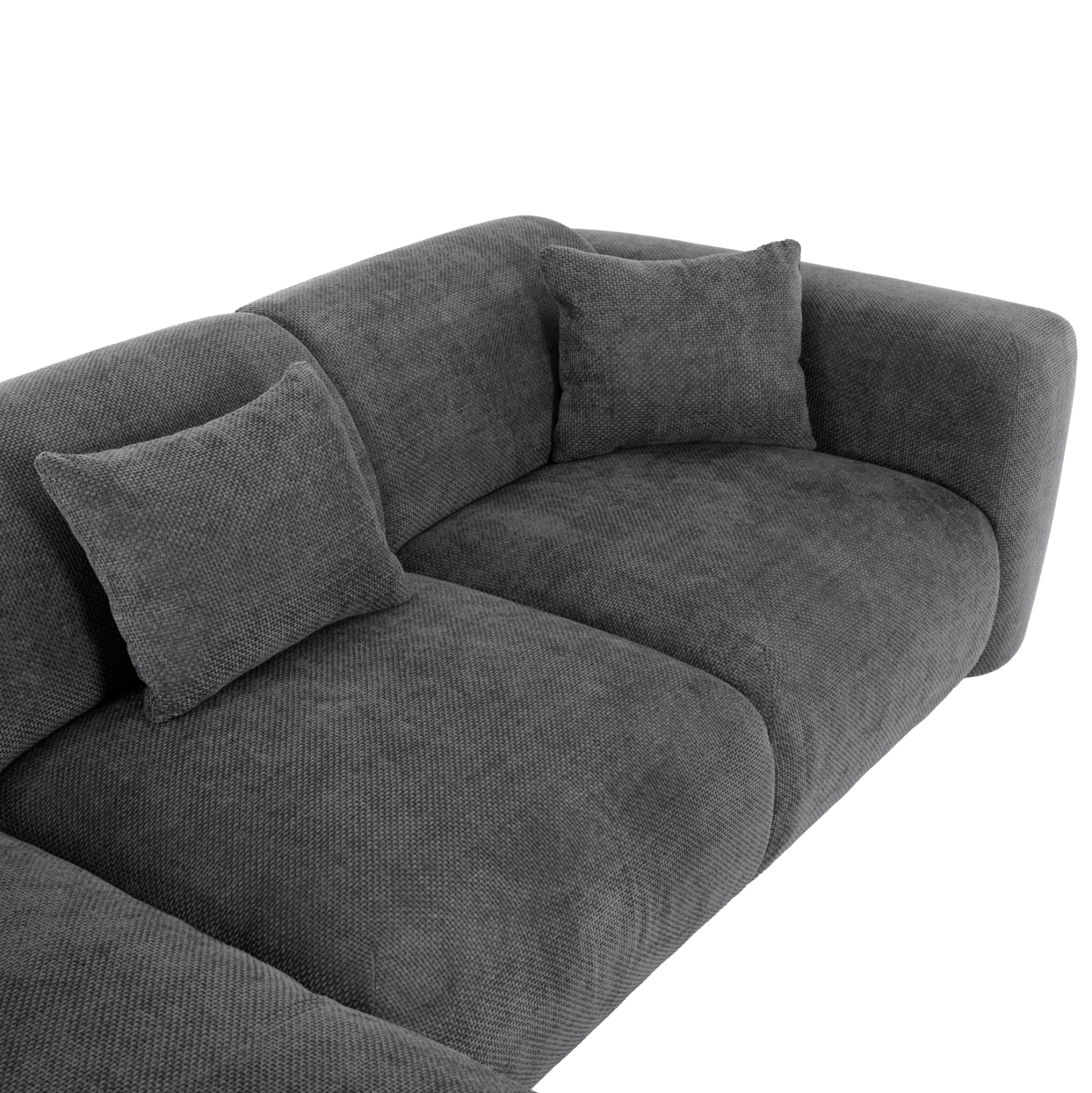 ΚΑΝΑΠΕΣ ΓΩΝΙΑ (ΑΡΙΣΤΕΡΗ) BRICKEN HM3275.04L ΑΝΘΡΑΚΙ ΥΦΑΣΜΑ 110-282x98-160x72Υεκ. - Image 9