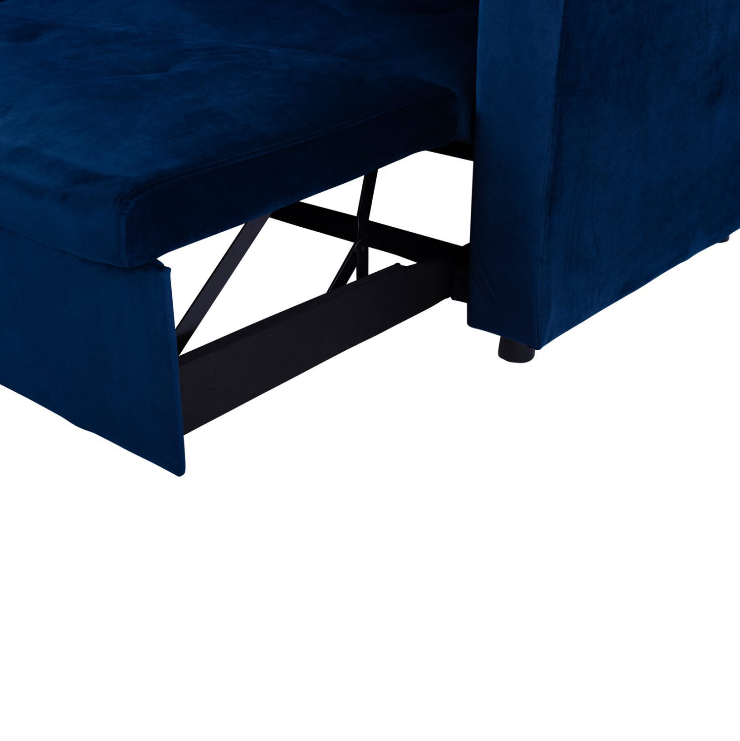 ΚΑΝΑΠΕΣ ΓΩΝΙΑ ΚΡΕΒΑΤΙ WAYNE 224x147x85Υεκ. HM3028.18 ΒΕΛΟΥΔΟ ΜΠΛΕ - Image 8