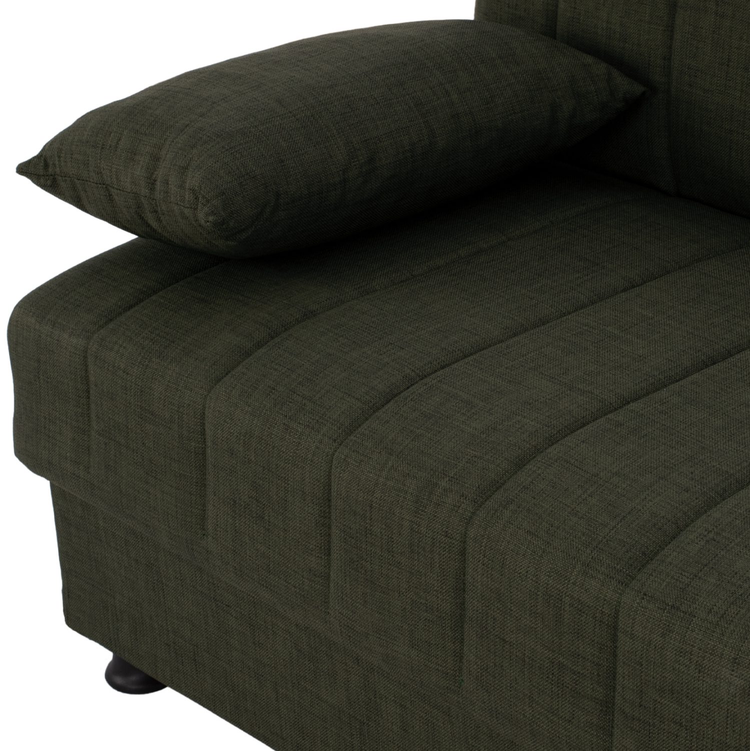 ΚΑΝΑΠΕΣ ΚΡΕΒΑΤΙ ANDRI ΤΡΙΘΕΣΙΟΣ DARK OLIVE HM3239.05 180x72x77 εκ. - Image 7