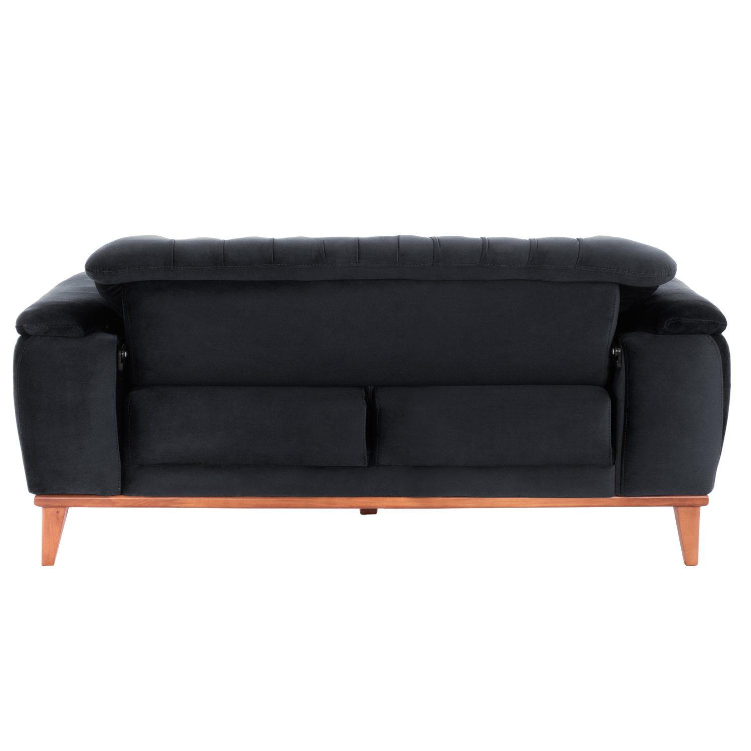 ΚΑΝΑΠΕΣ ΚΡΕΒΑΤΙ BENNINGTON 2ΘΕΣΙΟΣ ΜΑΥΡΟΣ HM3250.01 180x95x80 εκ. - Image 6