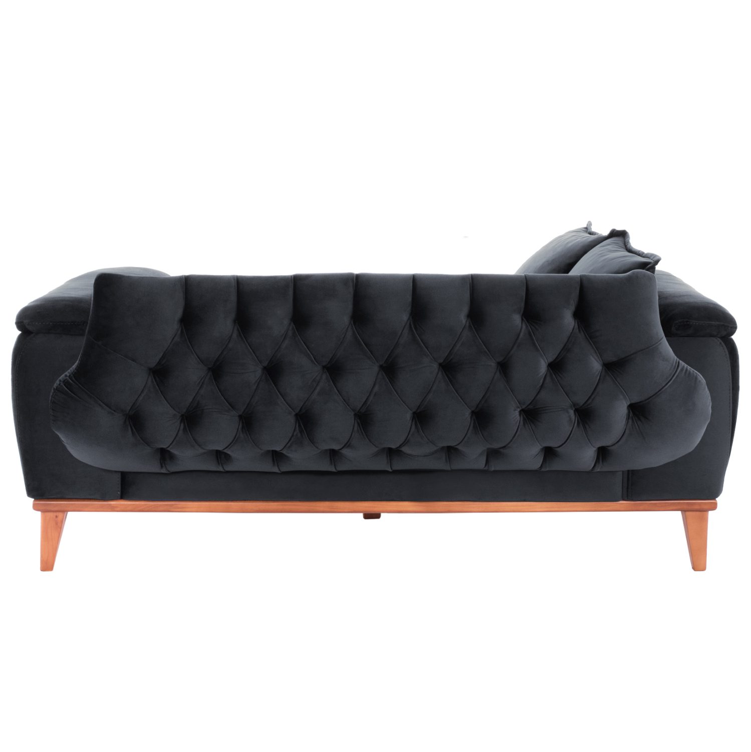 ΚΑΝΑΠΕΣ ΚΡΕΒΑΤΙ BENNINGTON 2ΘΕΣΙΟΣ ΜΑΥΡΟΣ HM3250.01 180x95x80 εκ. - Image 7