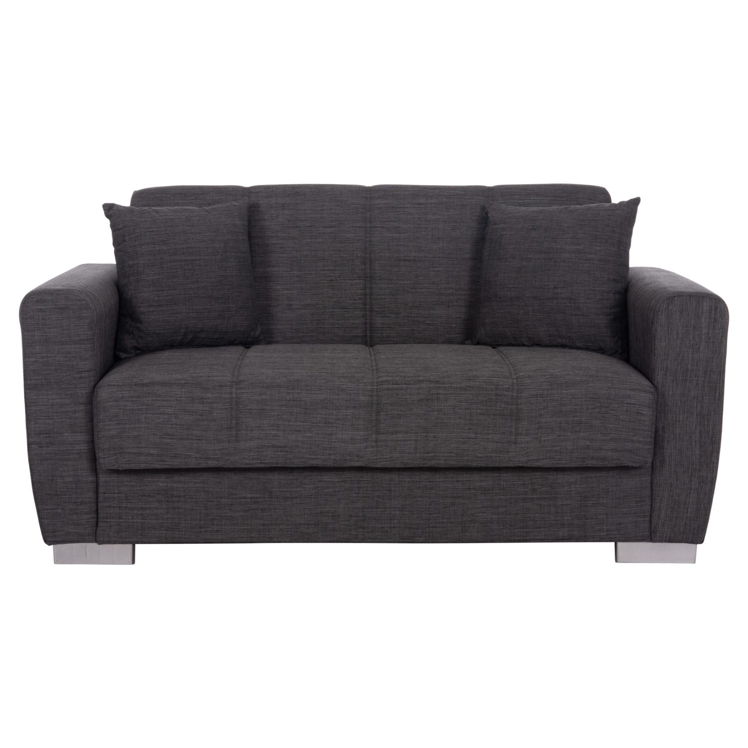 ΚΑΝΑΠΕΣ ΚΡΕΒΑΤΙ POLYA ΔΙΘΕΣΙΟΣ ΓΚΡΙ HM3241.03 153x87x77Υεκ. - Image 4