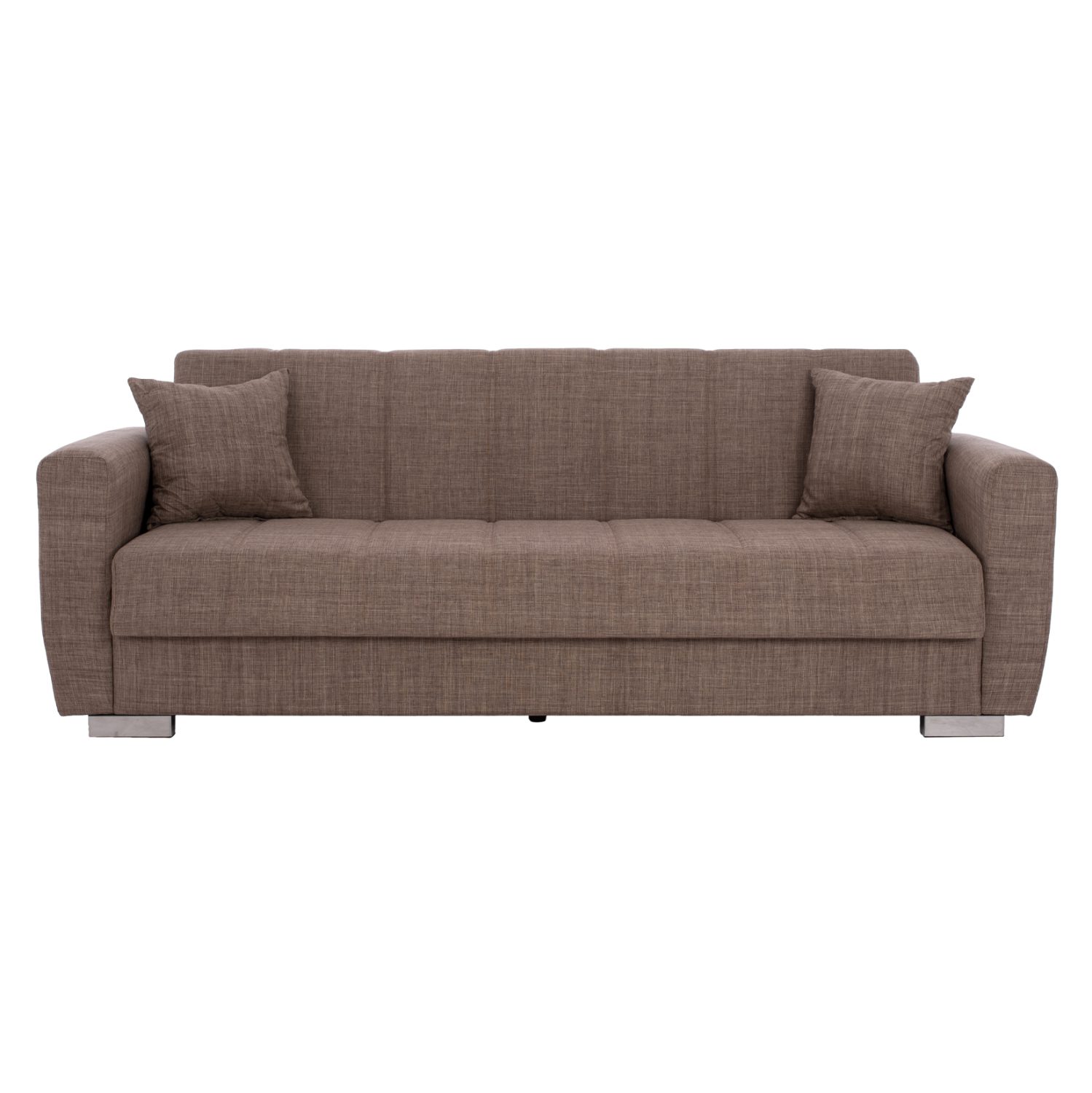 ΚΑΝΑΠΕΣ ΚΡΕΒΑΤΙ POLYA ΤΡΙΘΕΣΙΟΣ ΚΑΦΕ HM3240.02 215x80x77 εκ. - Image 4