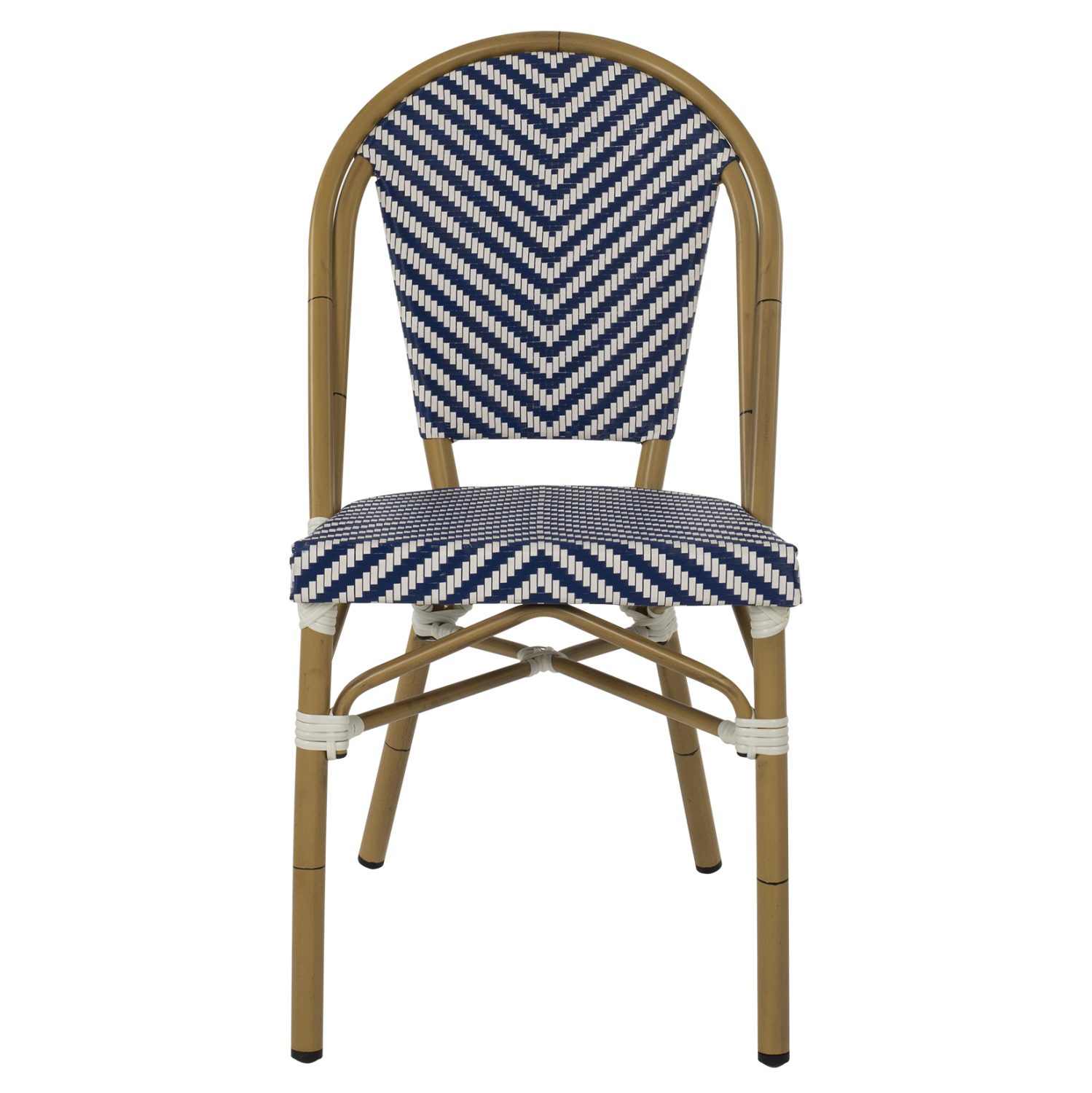 ΚΑΡΕΚΛΑ BAMBOO LOOK ΜΠΛΕ-ΛΕΥΚΟ HM5860.02 46x56x88Y εκ. - Image 3