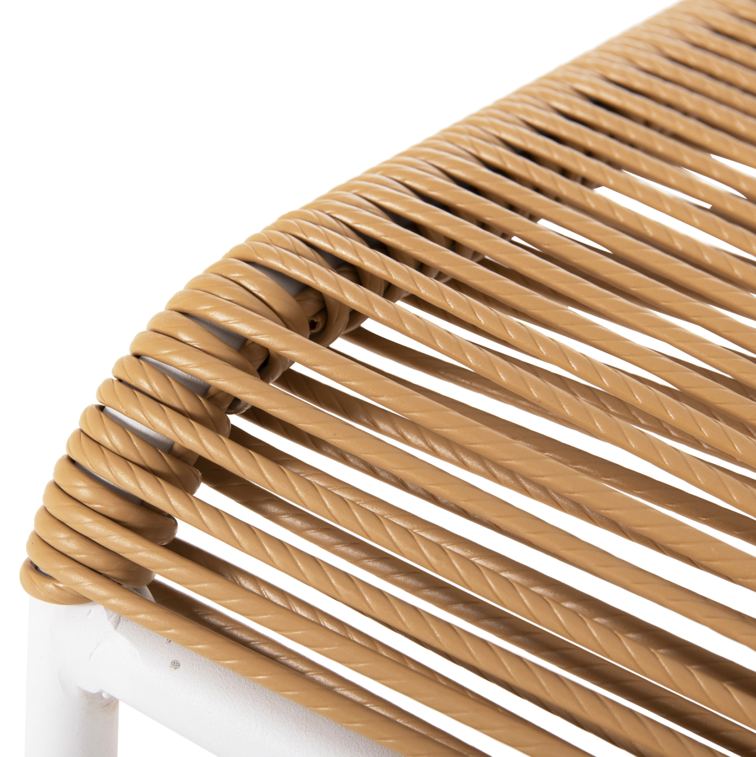 ΚΑΡΕΚΛΑ SUKI HM6053.01 ΜΕΤΑΛΛO ΛΕΥΚΟ KAI ΣΥΝΘ. RATTAN ΣΕ ΦΥΣΙΚΟ 54x62x80Υεκ - Image 8