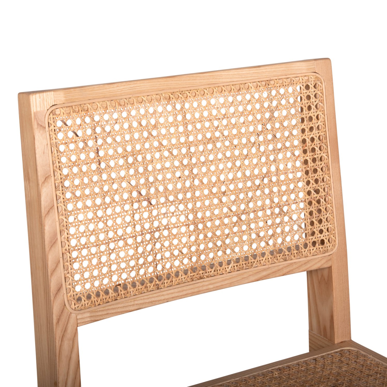 ΚΑΡΕΚΛΑ FREDRIK HM9873 ΞΥΛΟ ΦΡΑΞΙΝΟΥ ΚΑΙ RATTAN ΣΕ ΦΥΣΙΚΟ ΧΡΩΜΑ 45x55,5x83Yεκ. - Image 8