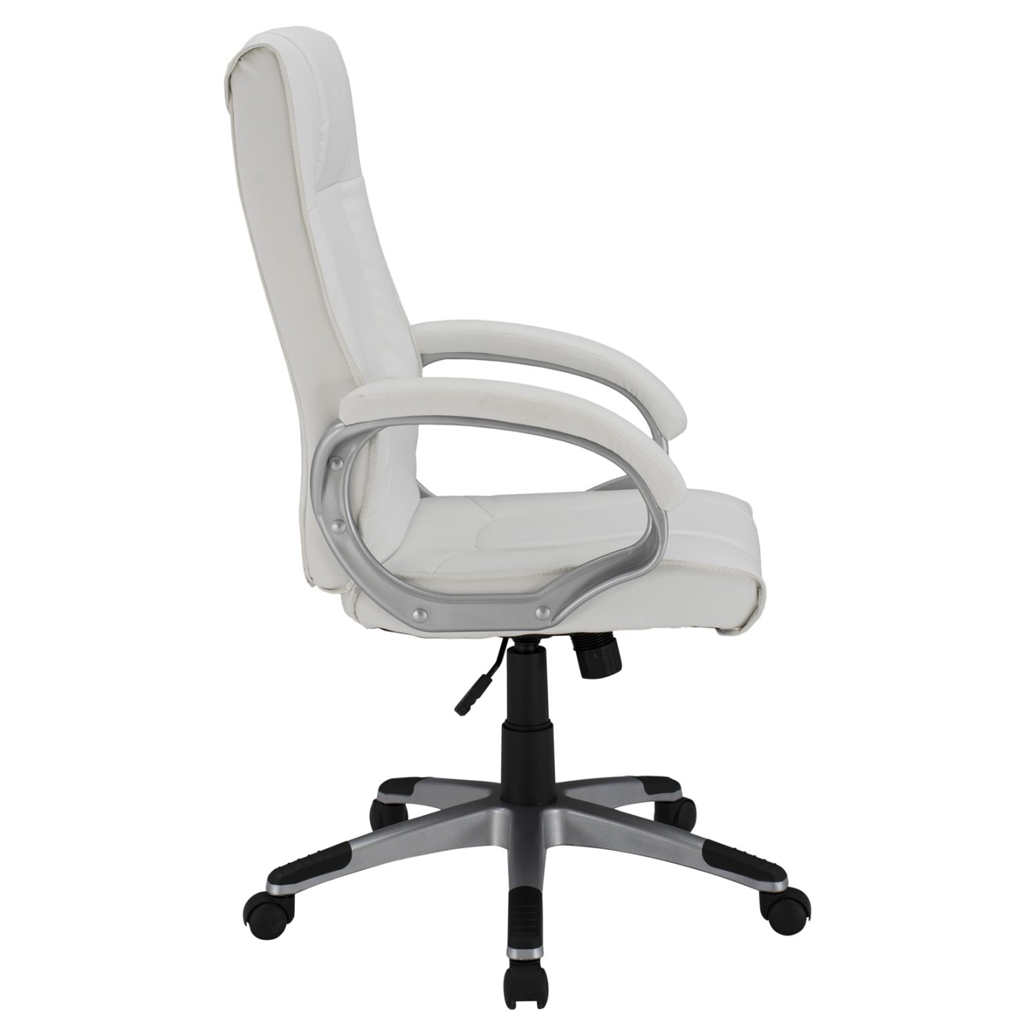 ΚΑΡΕΚΛΑ ΓΡΑΦΕΙΟΥ CHANDER HM1092.02 ΛΕΥΚΗ 63x66x116 εκ. - Image 4