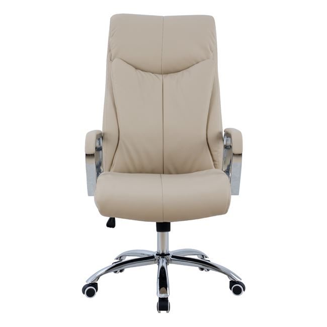ΚΑΡΕΚΛΑ ΓΡΑΦΕΙΟΥ SHASHI HM1093.07 ΕΚΡΟΥ 63x80x(118-126) cm - Image 3