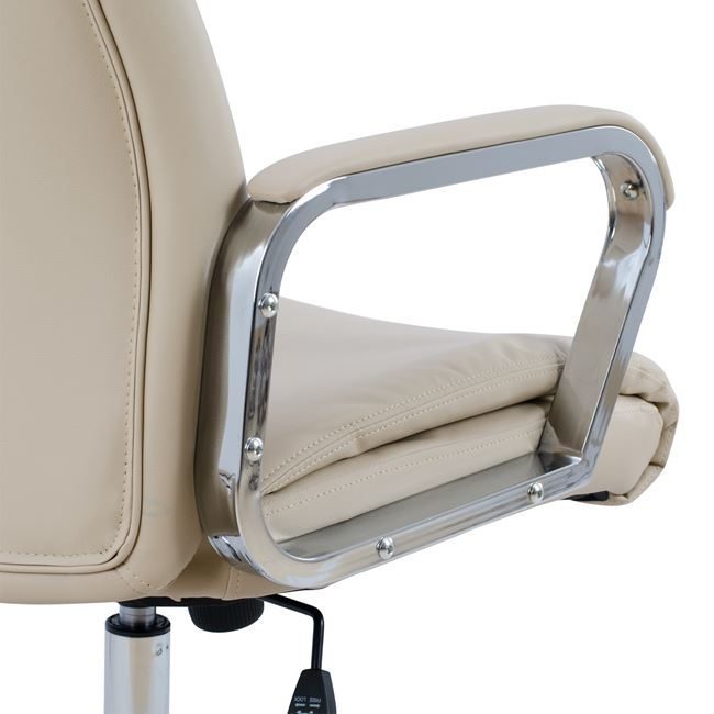 ΚΑΡΕΚΛΑ ΓΡΑΦΕΙΟΥ SHASHI HM1093.07 ΕΚΡΟΥ 63x80x(118-126) cm - Image 8