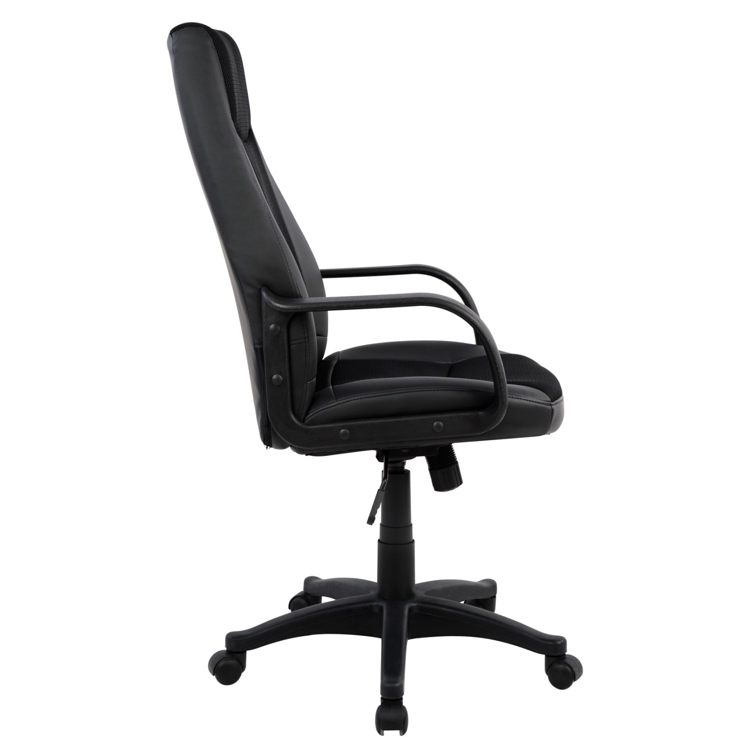ΚΑΡΕΚΛΑ ΓΡΑΦΕΙΟΥ GAMING SIVIR HM1001.01 ΜΕ  ΜΑΥΡΟ PU 59x 60x115 εκ. - Image 3