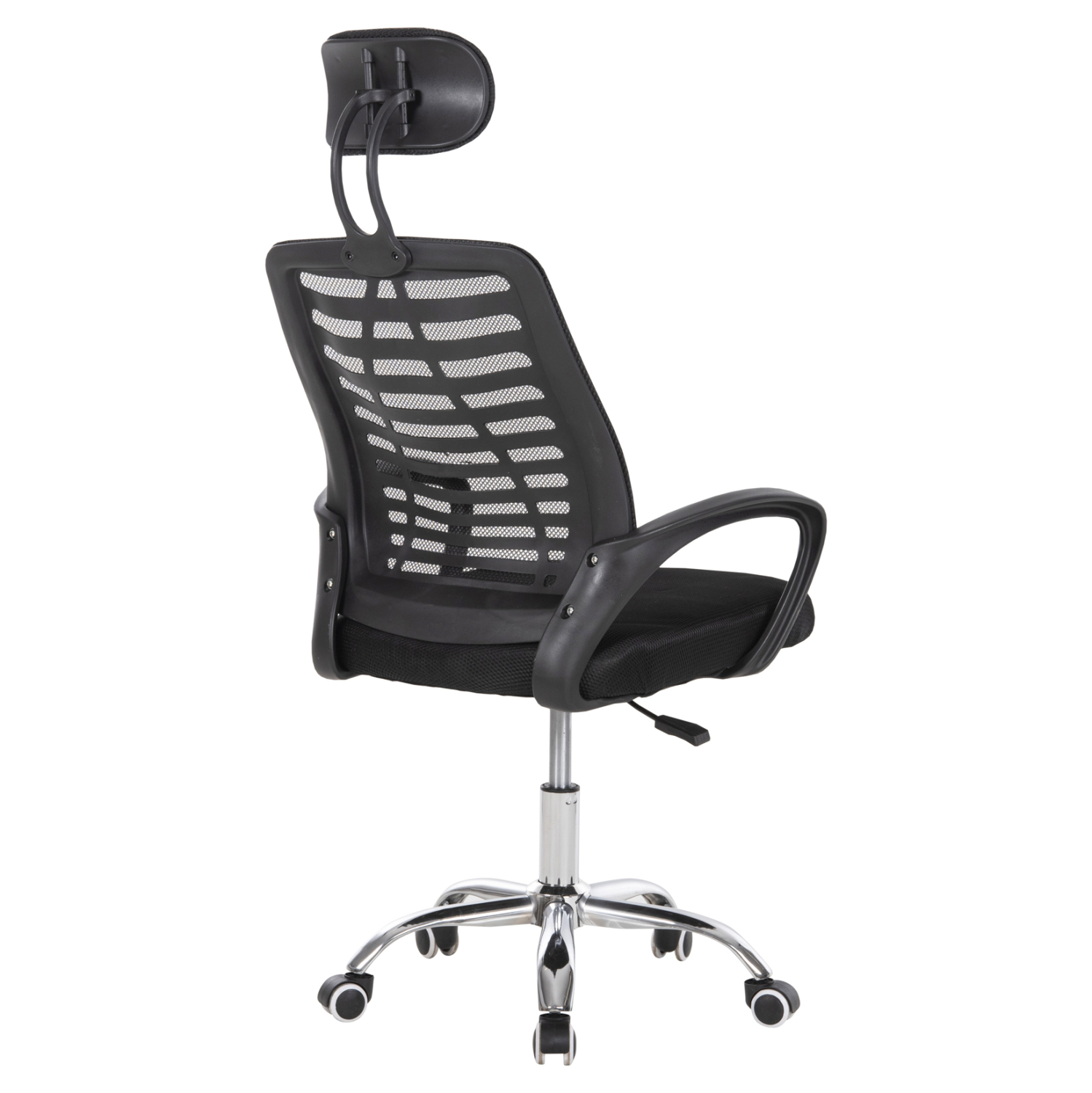 ΚΑΡΕΚΛΑ ΓΡΑΦΕΙΟΥ TRAIL2 HM1193 ΜΑΥΡΟ MESH-ΠΟΔΙ ΧΡΩΜΙΟΥ 62x59x120Yεκ. - Image 5