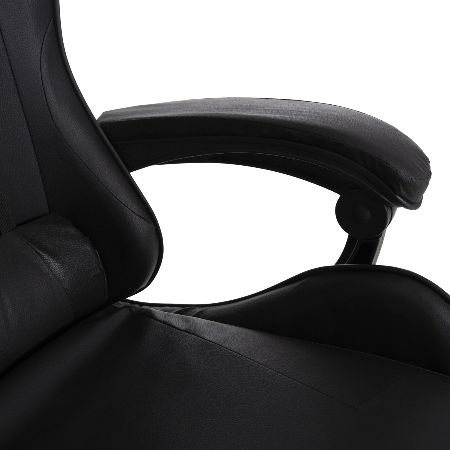 ΚΑΡΕΚΛΑ ΓΡΑΦΕΙΟΥ GAMING MANCER HM1194 ΜΑΥΡΟ PU-ΜΑΥΡΟ ΠΟΛΥΠΡΟΠΥΛΕΝΙΟ 59x69x125Υεκ. - Image 7