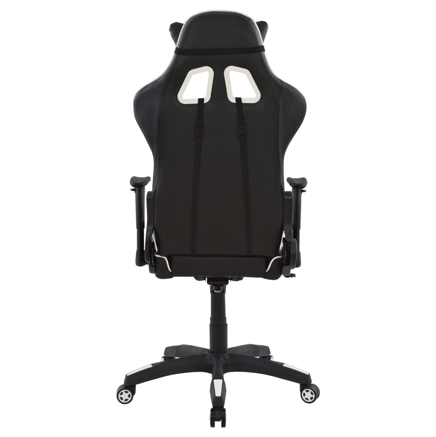 ΚΑΡΕΚΛΑ ΓΡΑΦΕΙΟΥ GAMING HM1062.04 SPEED ΜΑΥΡΟ ΛΕΥΚΟ PU 68,5x71,5x133,5 cm - Image 7