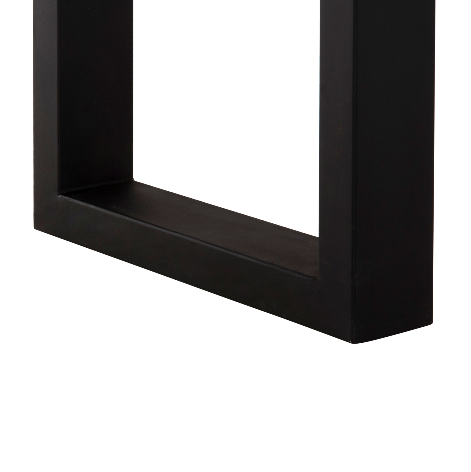 ΚΟΝΣΟΛΑ SHIRE HM9800 ΑΝΑΚΥΚΛΩΜΕΝΟ ΞΥΛΟ TEAK-ΜΑΥΡΕΣ ΜΕΤΑΛΛΙΚΕΣ ΒΑΣΕΙΣ 240x50x90Yεκ - Image 8