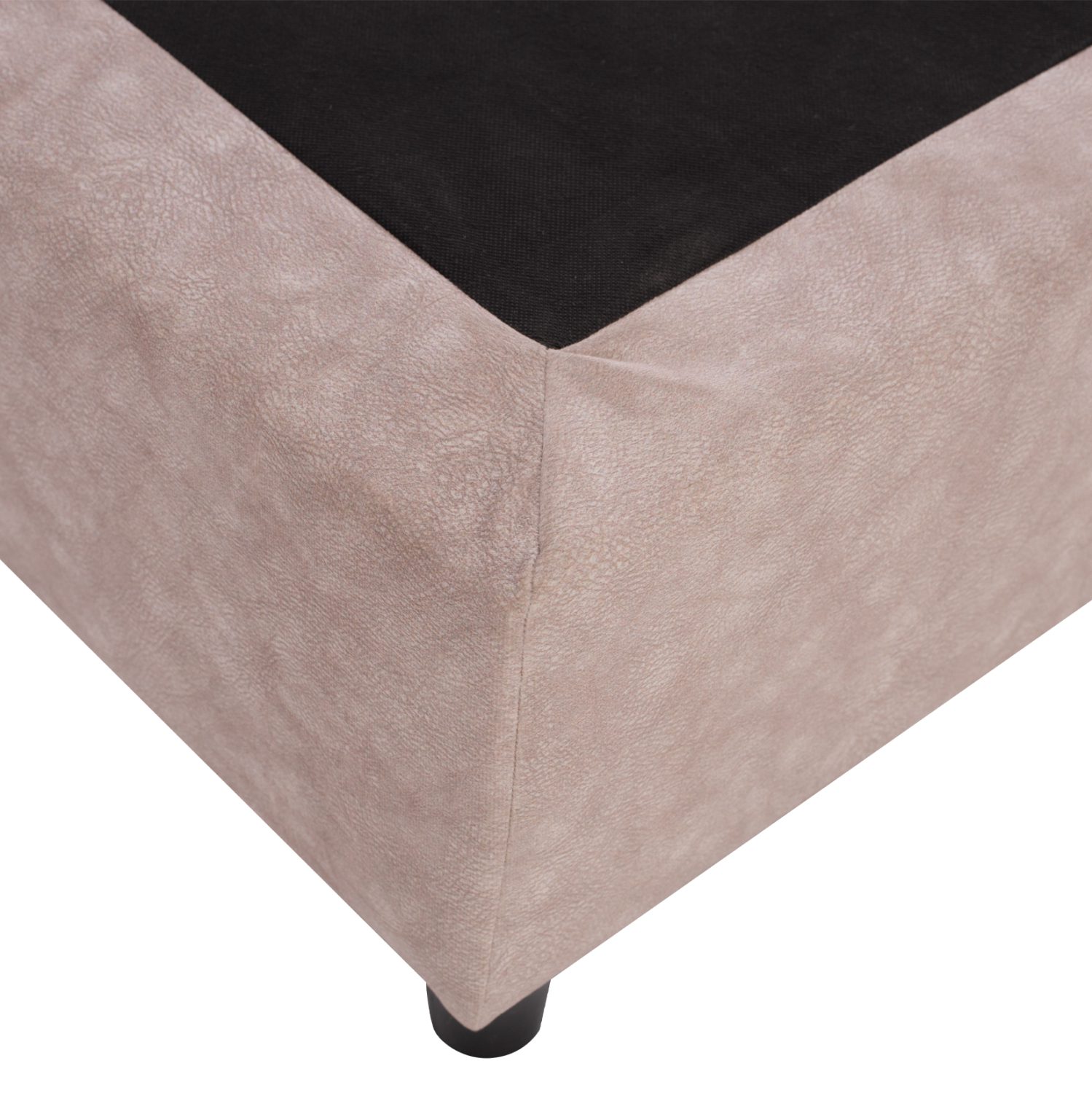 ΚΡΕΒΑΤΙ MALENA ΑΠΟ ΜΠΕΖ ΥΦΑΣΜΑ NUBUCK HM647.22 ΓΙΑ ΣΤΡΩΜΑ 120x200 εκ. - Image 8