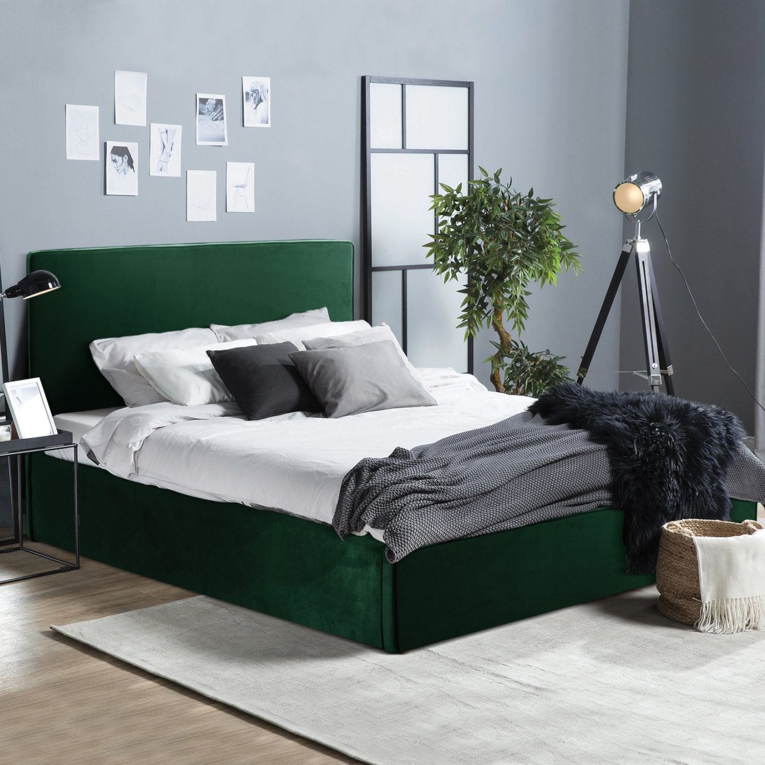ΚΡΕΒΑΤΙ ALLIE HM584.13 160Χ200 ΜΕ ΑΠΟΘΗΚΕΥΤΙΚΟ ΧΩΡΟ ΚΥΠΑΡΙΣΣΙ - Image 2