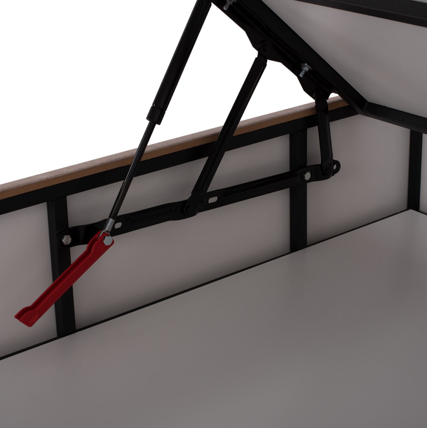 ΚΡΕΒΑΤΙ DOLORES ΜΕ ΑΠΟΘΗΚΕΥΤΙΚΟ ΜΠΕΖ ΥΦΑΣΜΑ HM631.22 ΓΙΑ ΣΤΡΩΜΑ 160x200 εκ. - Image 7