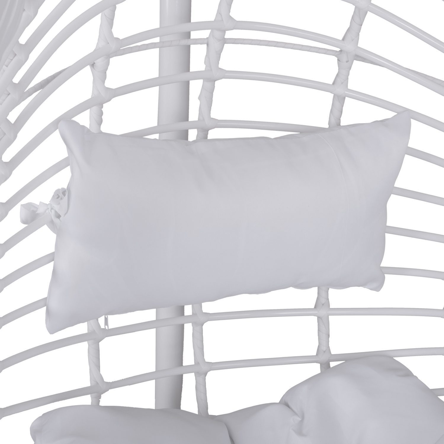 ΚΡΕΜΑΣΤΗ ΠΟΛΥΘΡΟΝΑ ΦΩΛΙΑ CALLIE HM5541.03 ΜΕ ΛΕΥΚΟ WICKER & ΜΑΞΙΛΑΡΙΑ Φ105Χ195Υ εκ. - Image 3