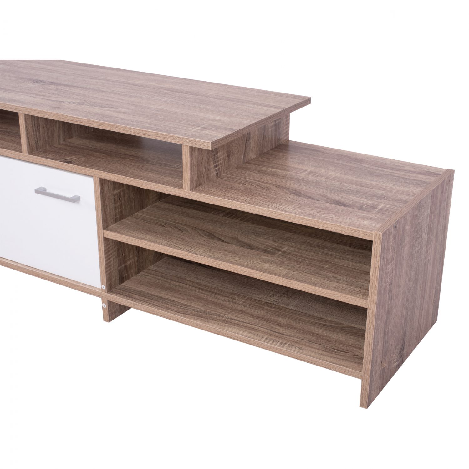 ΕΠΙΠΛΟ TV SCOTT HM8766.01 123x39,5x35,5-45,5Y εκ. SONAMA ΛΕΥΚΟ - Image 4