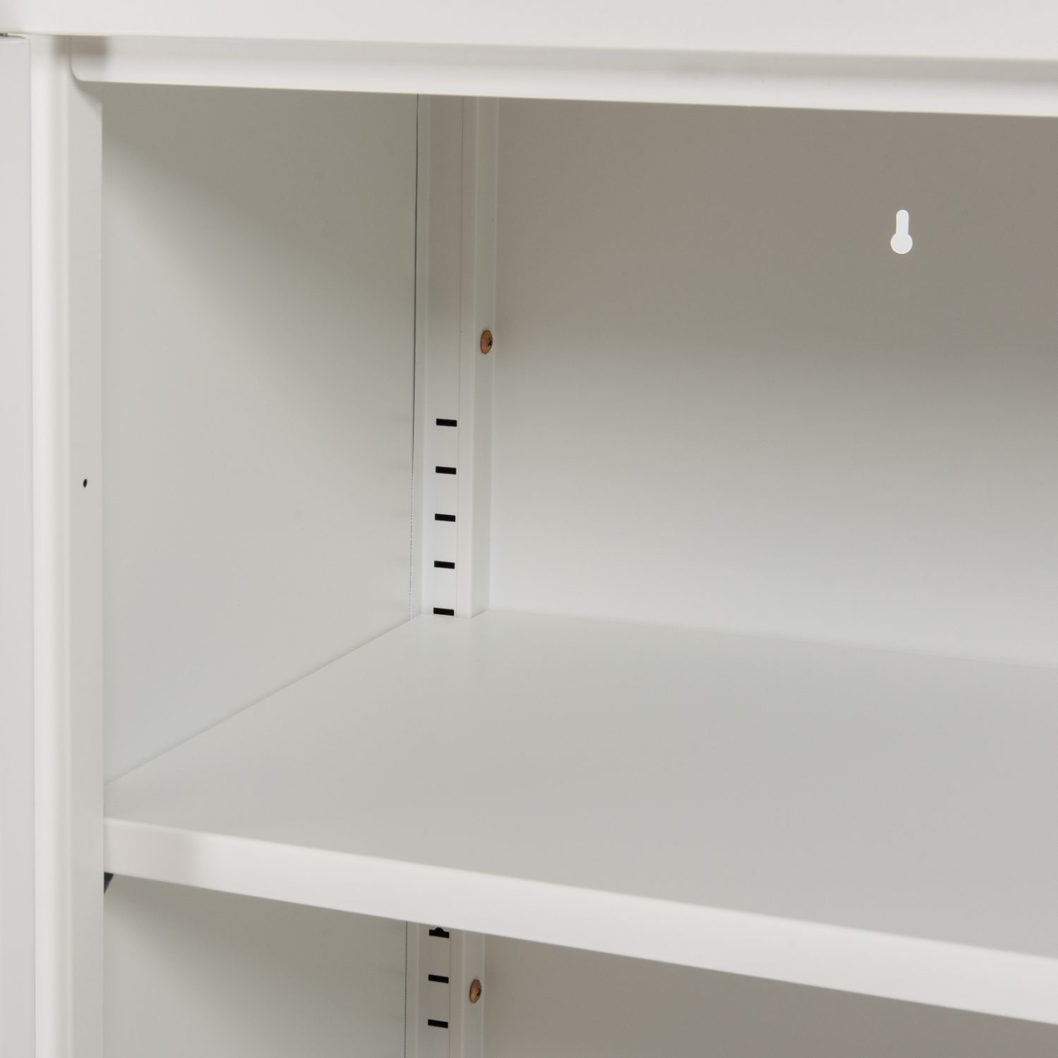 ΜΕΤΑΛΛΙΚΟ ΝΤΟΥΛΑΠΙ ΒΙΤΡΙΝΑ CARIL HM9571.02 ΛΕΥΚΟ 80x37-40x102Yεκ. - Image 10