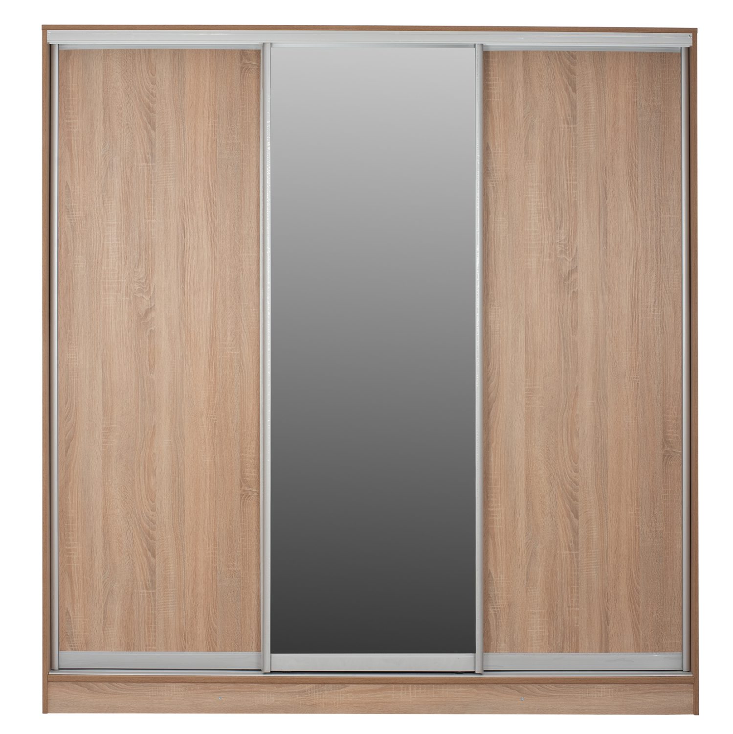 ΝΤΟΥΛΑΠΑ 3ΦΥΛΛΗ ΣΥΡΟΜΕΝΗ ΜΕ ΚΑΘΡΕΠΤΗ SONAMA OAK HM2435  200X60X210Υεκ - Image 3