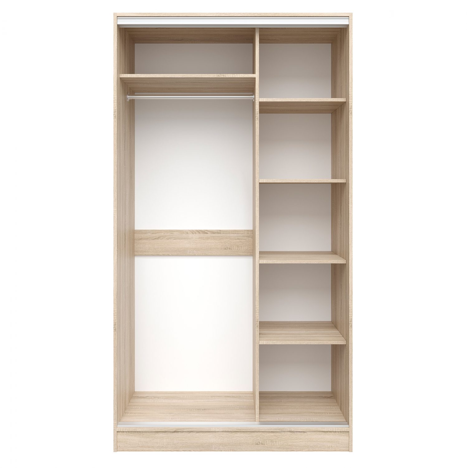 ΝΤΟΥΛΑΠΑ ΣΥΡΟΜΕΝΗ ADLER ΜΕΛΑΜΙΝΗΣ 120x60x220Yεκ. ΔΙΦΥΛΛΗ SONAMA ΜΕ ΚΑΘΡΕΠΤΗ HM2460.01 - Image 3