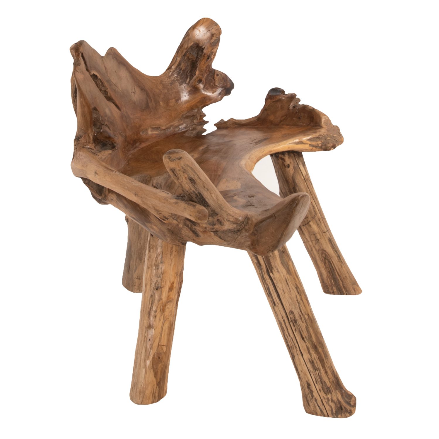 ΠΑΓΚΑΚΙ HM9348 ΑΠΟ ΜΑΣΙΦ ΞΥΛΟ TΕΑK ΦΥΣΙΚΟ 120x88x80 εκ. - Image 4