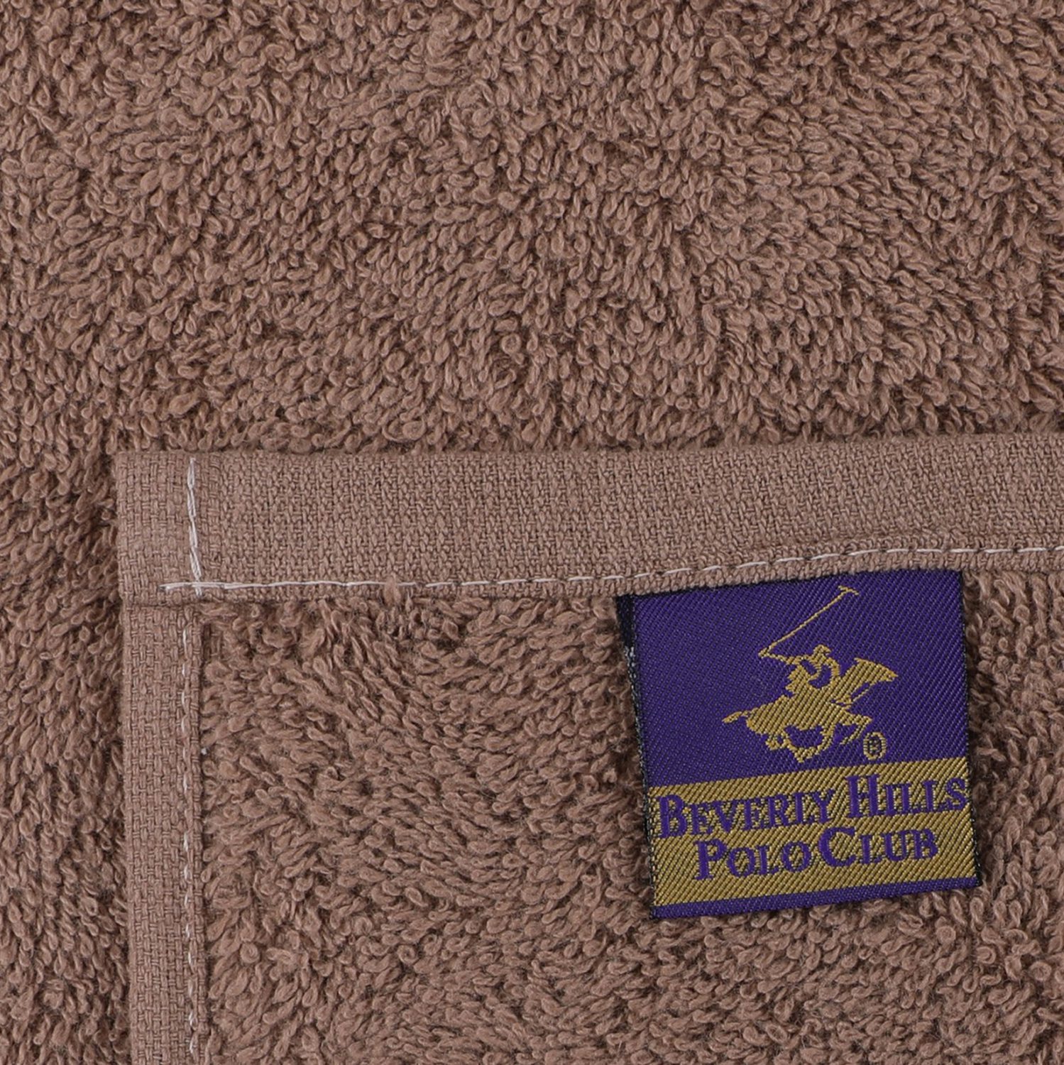 ΠΕΤΣΕΤΕΣ ΛΑΒΕΤΑ 4ΤΜΧ BEVERLY HILLS POLO CLUB HM12124.04 ΚΑΦΕ ΛΕΥΚΟ 30x30 εκ. 355BHP0233 - Image 7