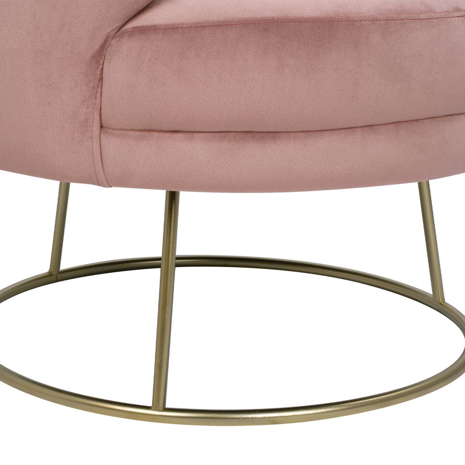 ΠΟΛΥΘΡΟΝΑ ΑΠΟ ΒΕΛΟΥΔΟ ΣΑΠΙΟ ΜΗΛΟ ΜΕ ΧΡΥΣΗ ΒΑΣΗ ARIEN HM8403.02 80x75x82Υ εκ. - Image 10