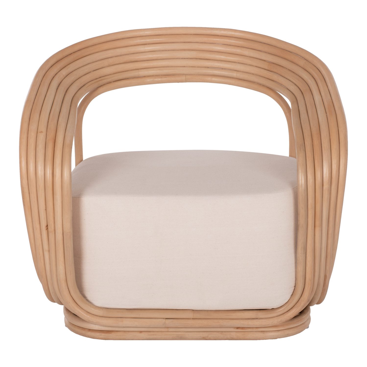 ΠΟΛΥΘΡΟΝΑ DUCHESS ΑΠΟ RATTAN ΦΥΣΙΚΟ-ΕΚΡΟΥ ΜΑΞΙΛΑΡΙ HM9478 81x59x70Y εκ. - Image 3