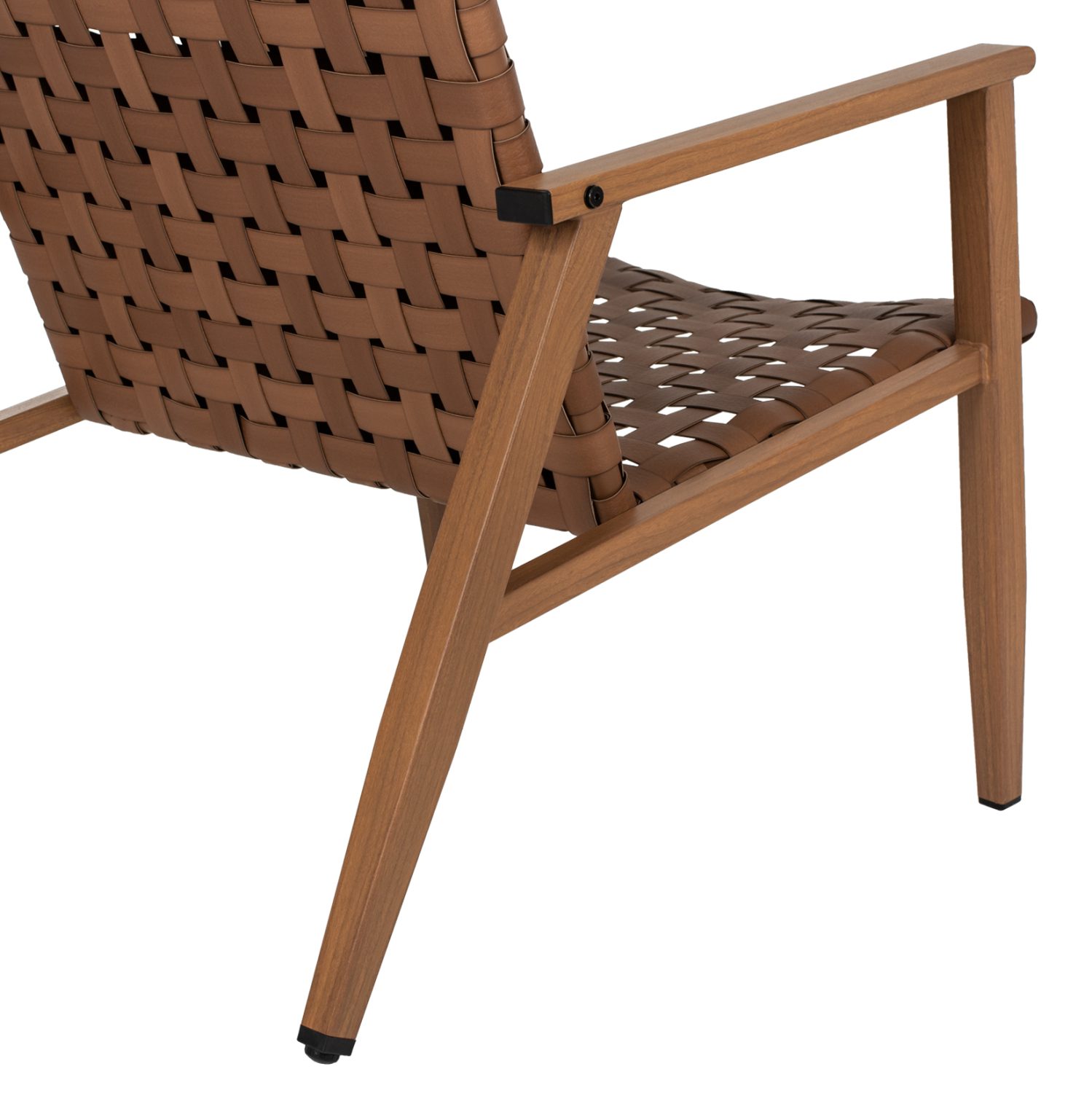 ΠΟΛΥΘΡΟΝΑ FELIPE HM5868.01 ΜΕΤΑΛΛΟ ΟΨΗ ΞΥΛΟΥ & RATTAN ΔΕΡΜΑ-LOOK 63,5x75,5x77εκ. - Image 9