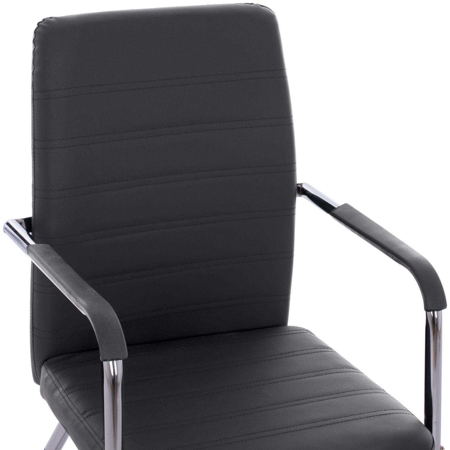 ΠΟΛΥΘΡΟΝΑ DALEY HM1021.01 ΜΕ ΜΠΡΑΤΣΑ ΜΑΥΡΟ PU 56x58x93 εκ. - Image 7
