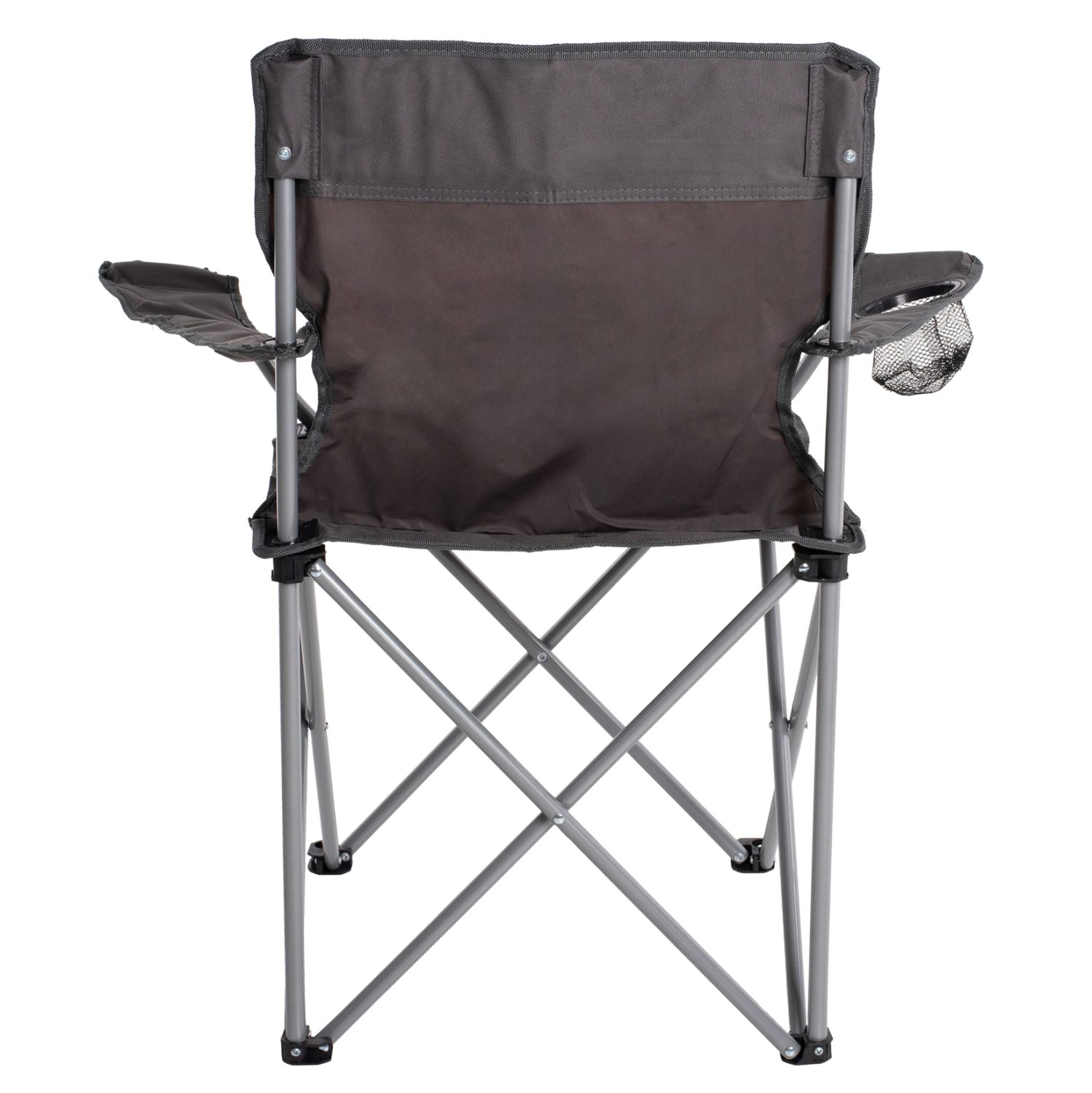 ΠΟΛΥΘΡΟΝΑ FISHERMAN HM5096.01 ΠΤΥΣΣΟΜΕΝΗ CAMPING ΜΕ ΘΕΣΗ ΓΙΑ ΠΟΤΗΡΙ ΓΚΡΙ 77x48x81εκ. - Image 6