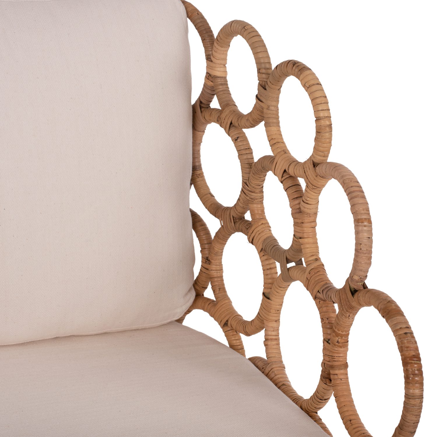 ΠΟΛΥΘΡΟΝΑ RINGER HM9341 ΑΠΟ RATTAN-ΜΕΤΑΛΛΟ ΦΥΣΙΚΟ ΧΡΩΜΑ 65x69x86Y εκ. - Image 7